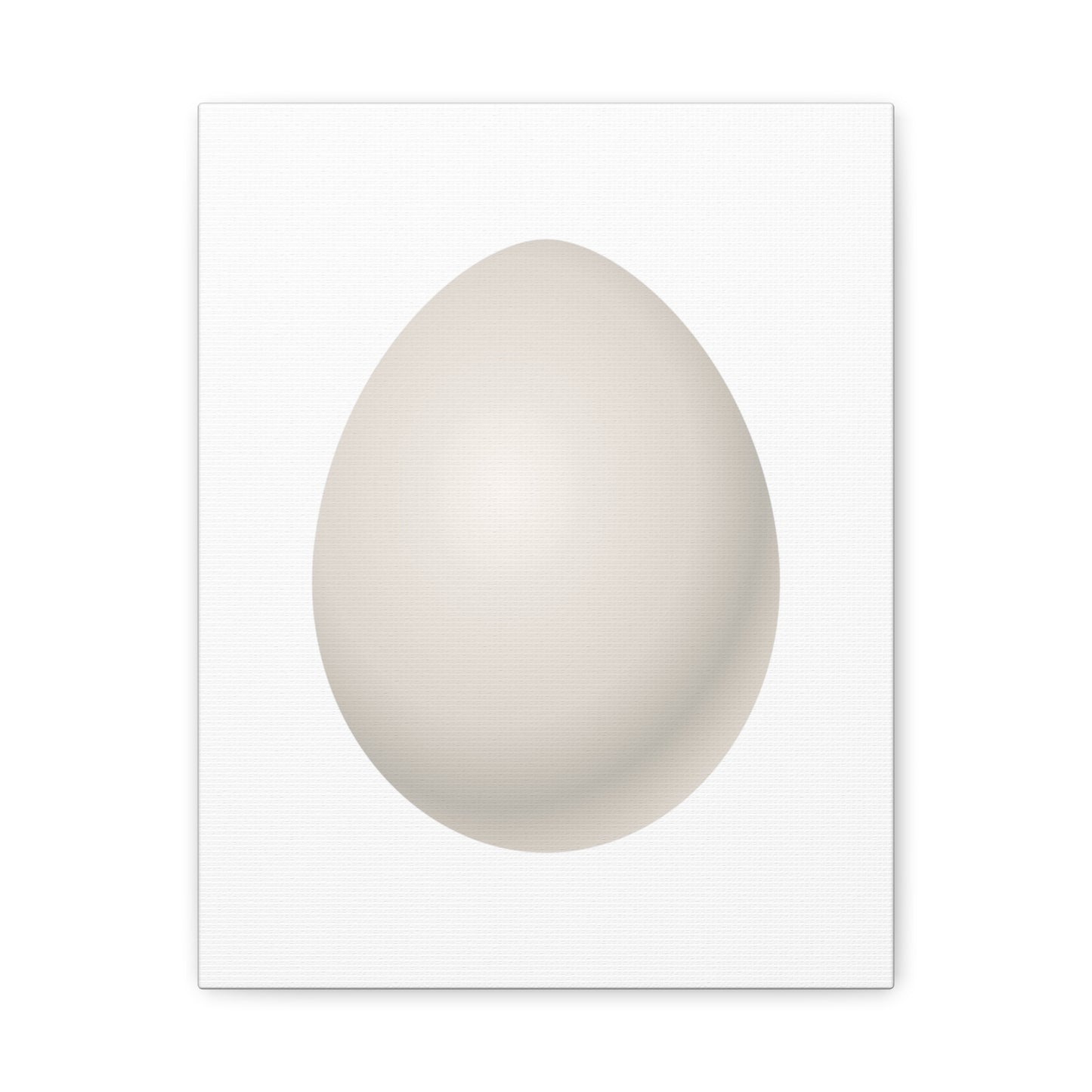Canvas Matte, Stretched, 1.25" egg by Mariu del Campo.