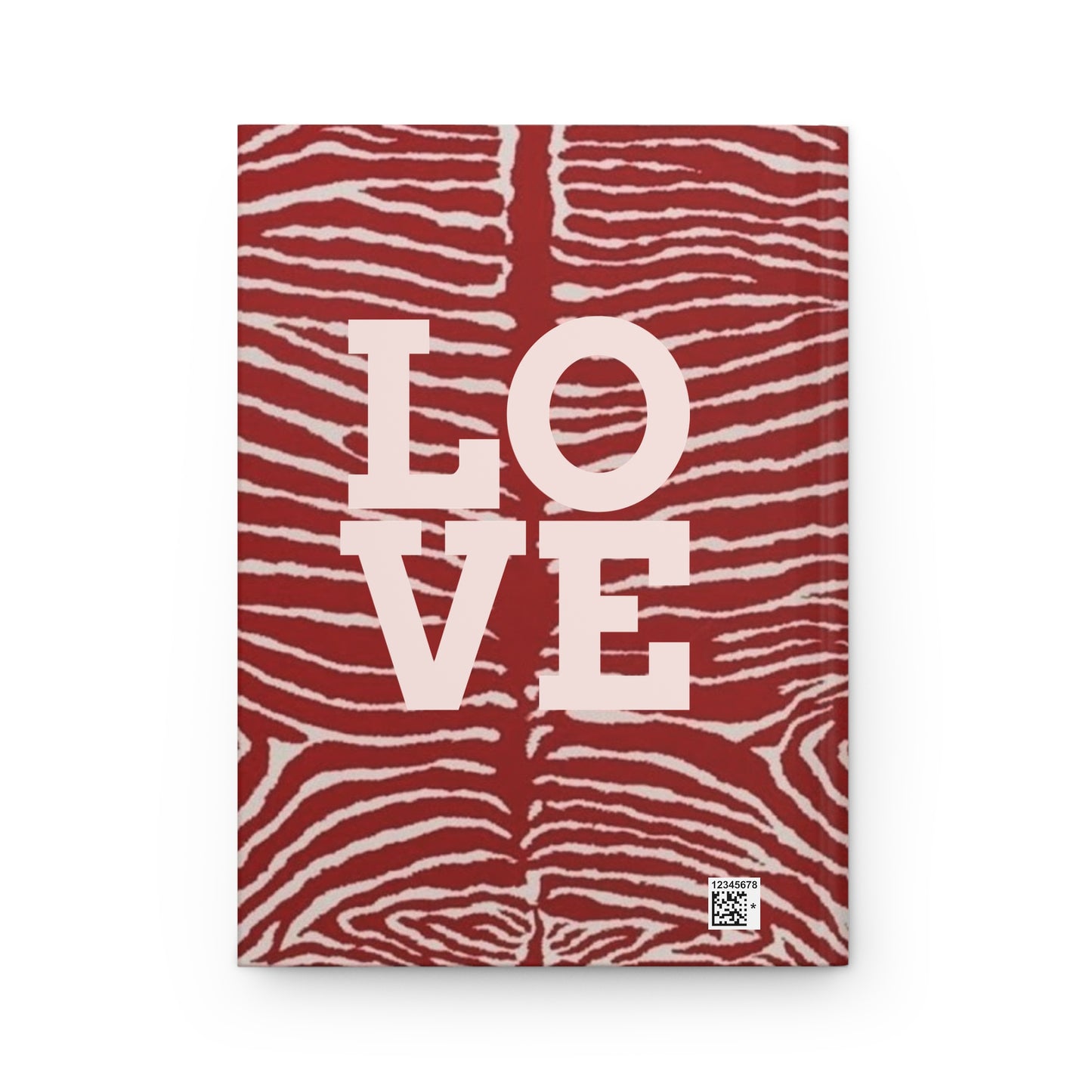 Journal Hardcover Matte zebra by Mariu del Campo.