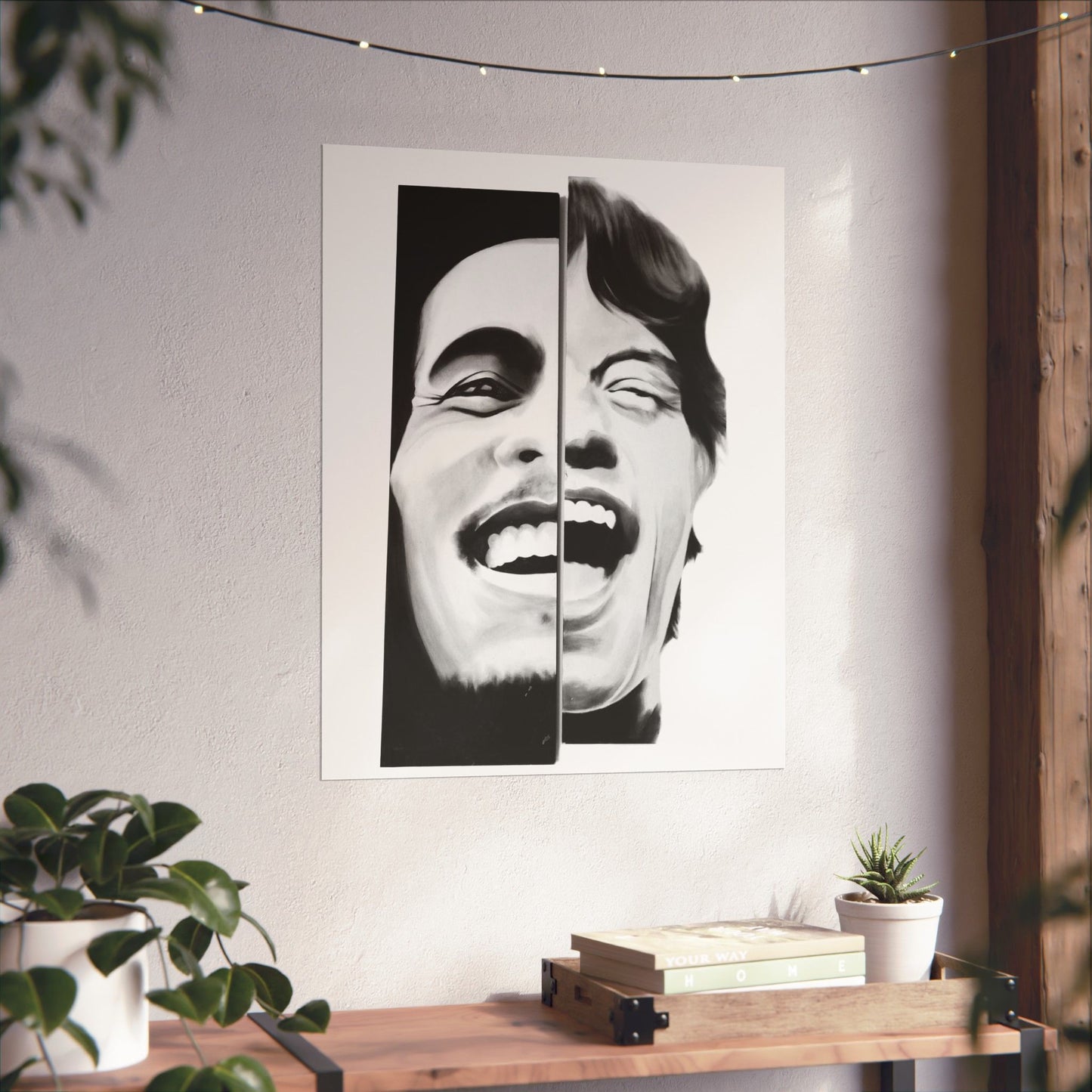 Posters Matte Vertical Bob and Mick by Mariu del Campo.