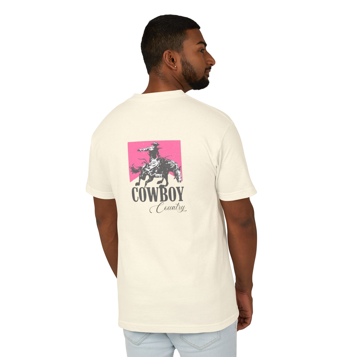 T-Shirt Unisex Cotton CowBoy by Mariu del Campo.
