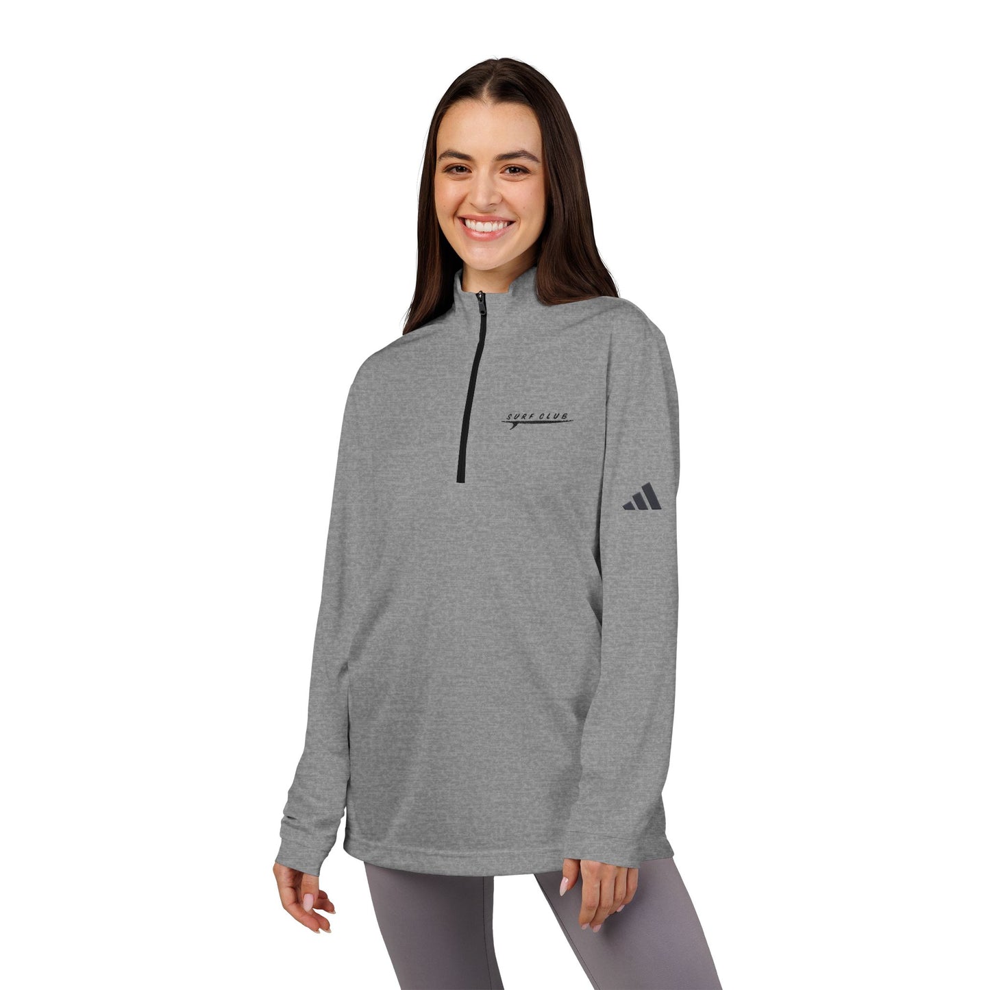 adidas® Quarter-Zip Performance Pullover Surf Club by Mariu del Campo.