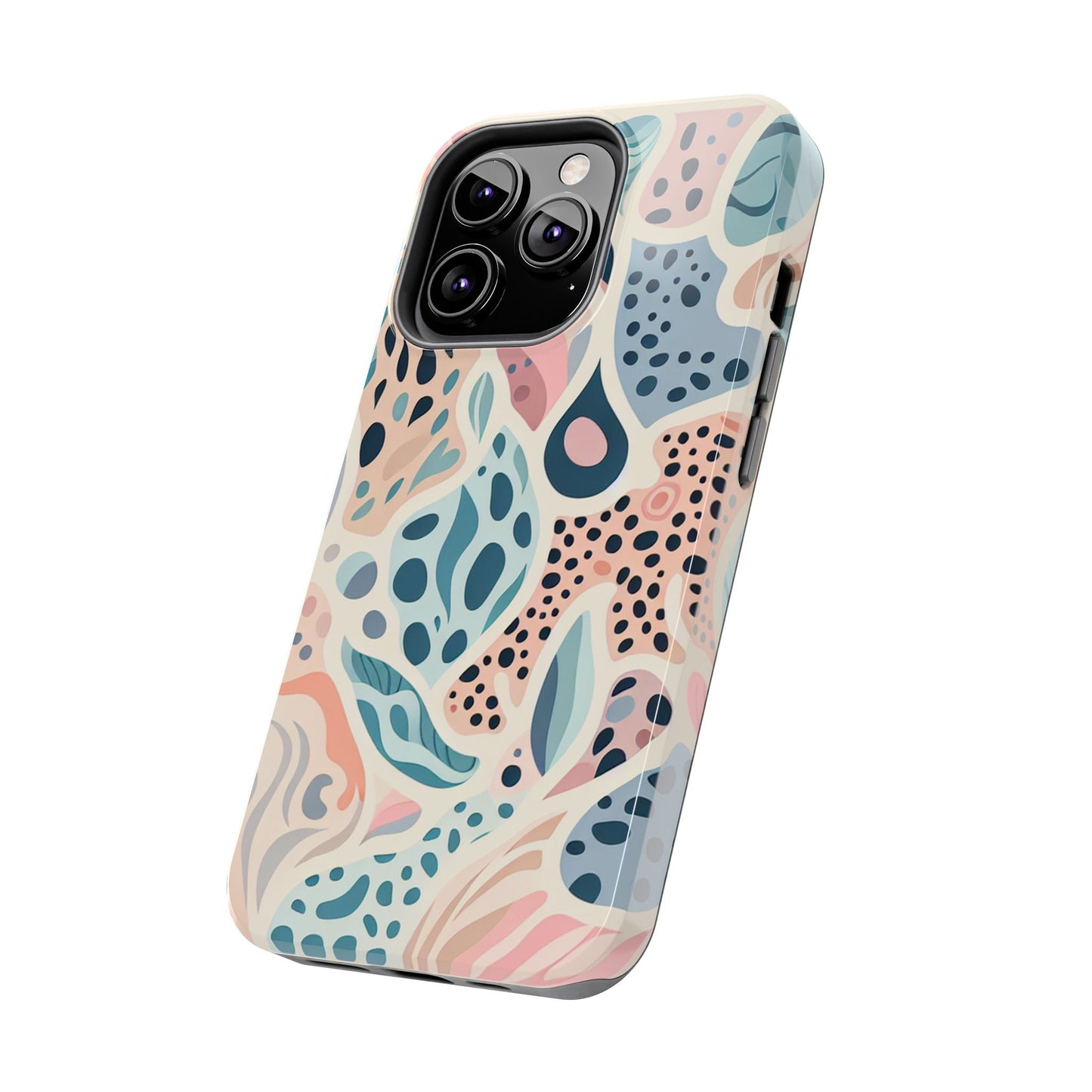 Cases Tough Phone Animal Print - Pastel Design by Mariu del Campo.