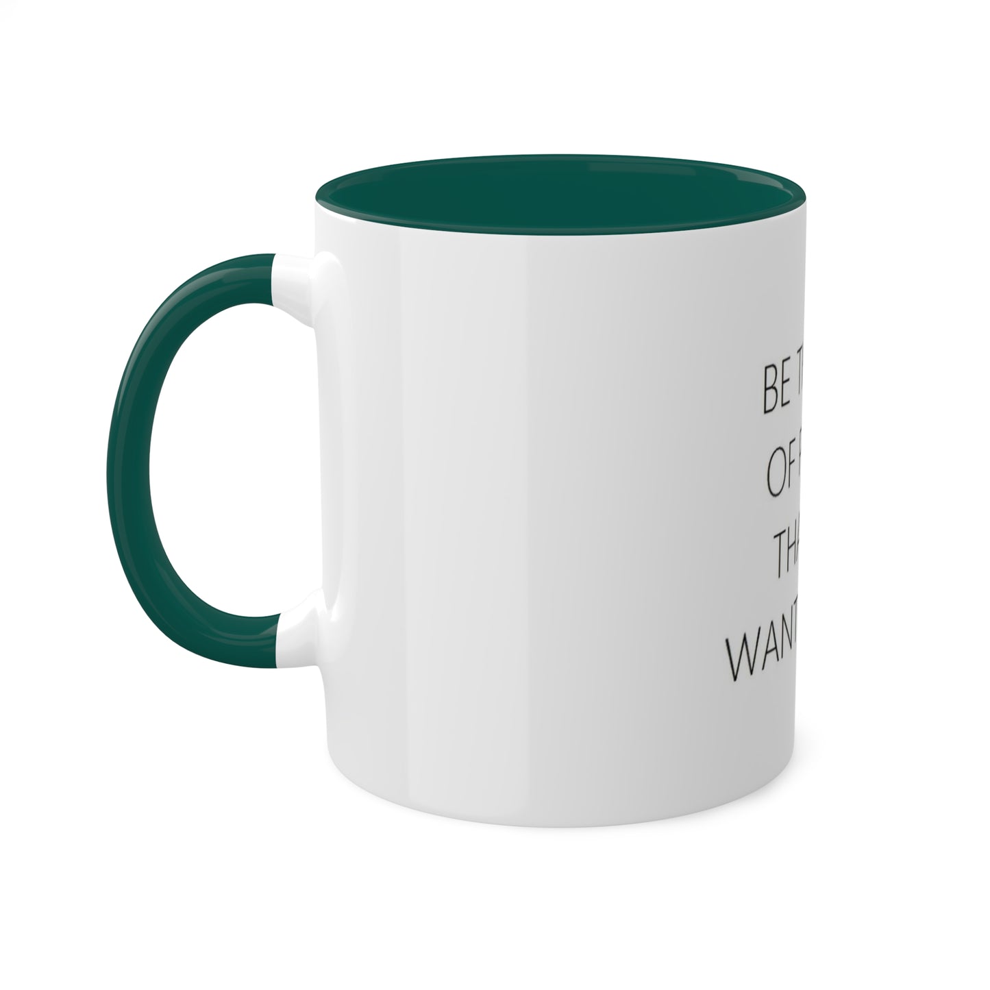 Mugs Colorful, 11oz Be by Mariu del Campo. - Mariu del Campo
