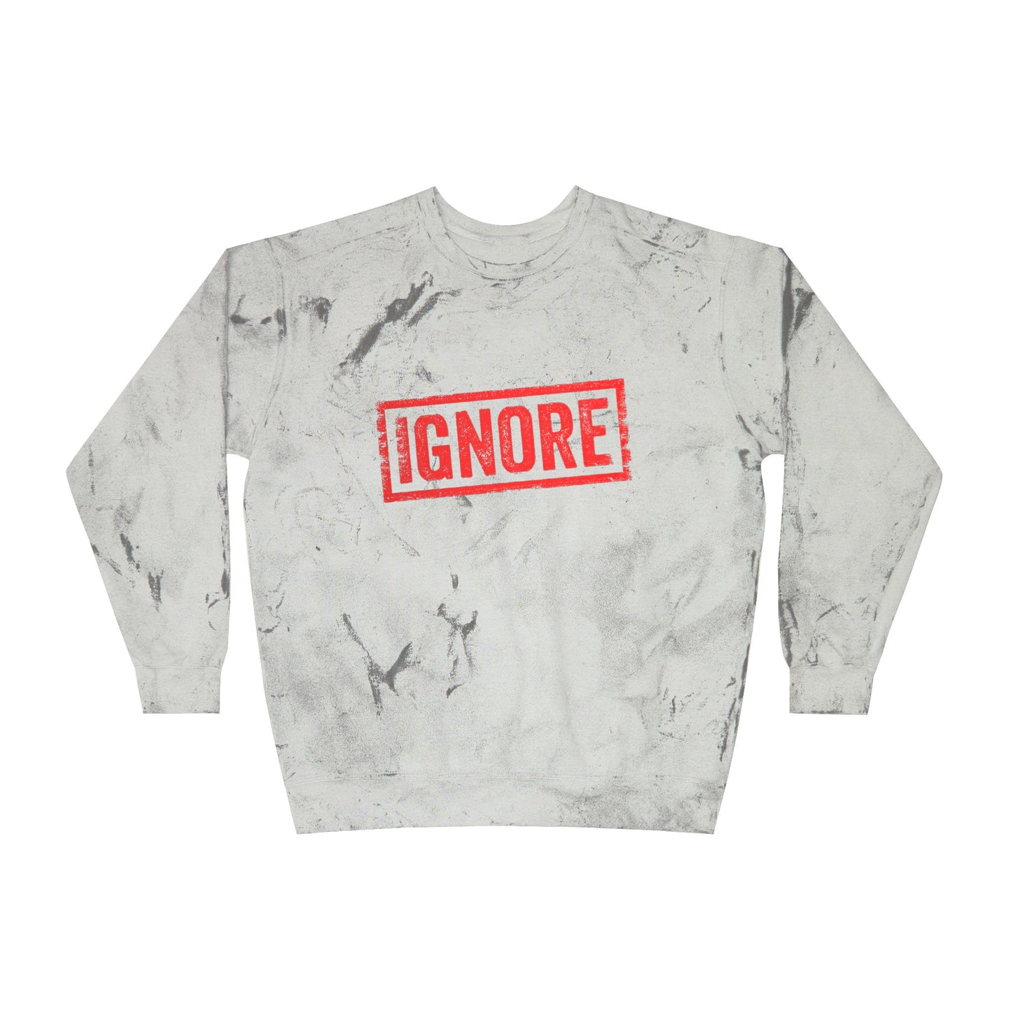 Sweatshirt Unisex Color Blast Crewneck ignore by Mariu del Campo.
