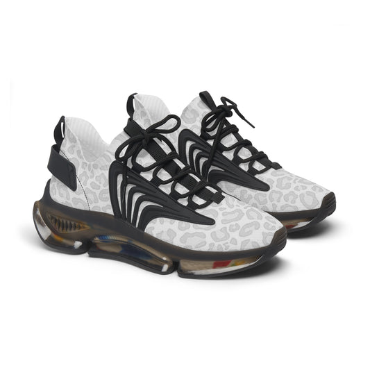 Sneakers Women's Mesh White by Mariu del Campo — side profile view showing mesh upper