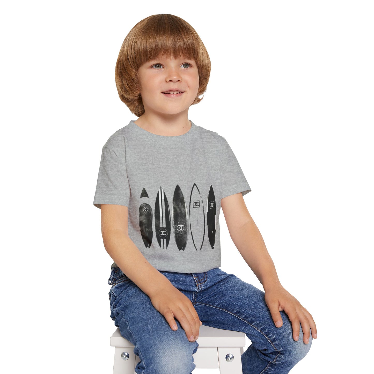 T-Shirt Heavy Cotton™ Toddler surf by Mariu del Campo.