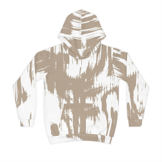 Hoodie Children's Paint by Mariu del Campo — back view full artwork