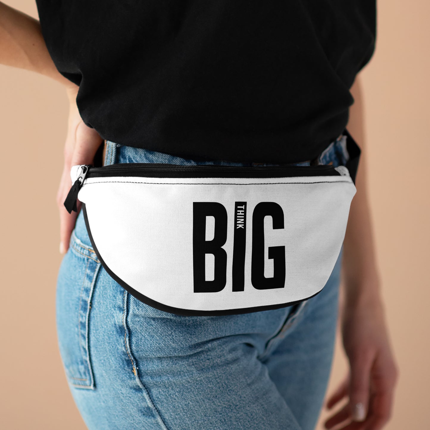 Bag Fanny Pack Think Big by Mariu del Campo.