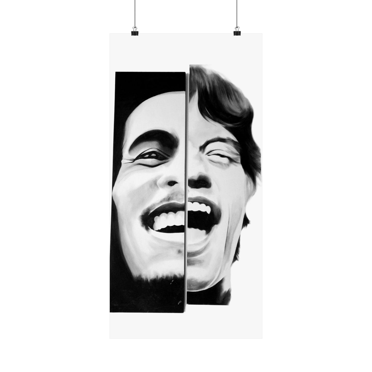 Posters Matte Vertical Bob and Mick by Mariu del Campo.
