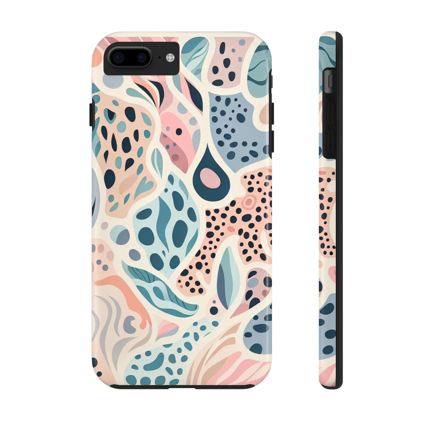 Cases Tough Phone Animal Print - Pastel Design by Mariu del Campo.