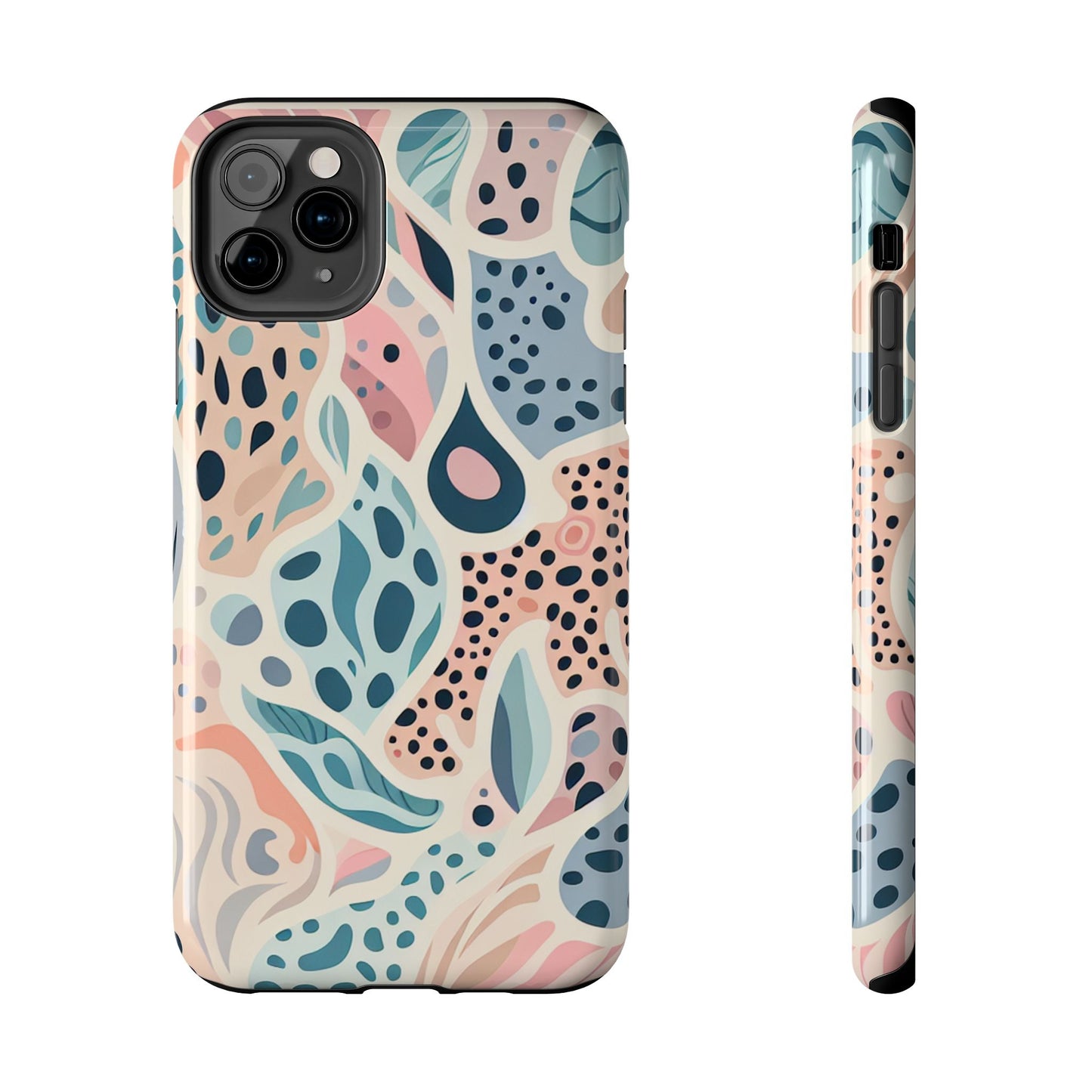 Cases Tough Phone Animal Print - Pastel Design by Mariu del Campo.