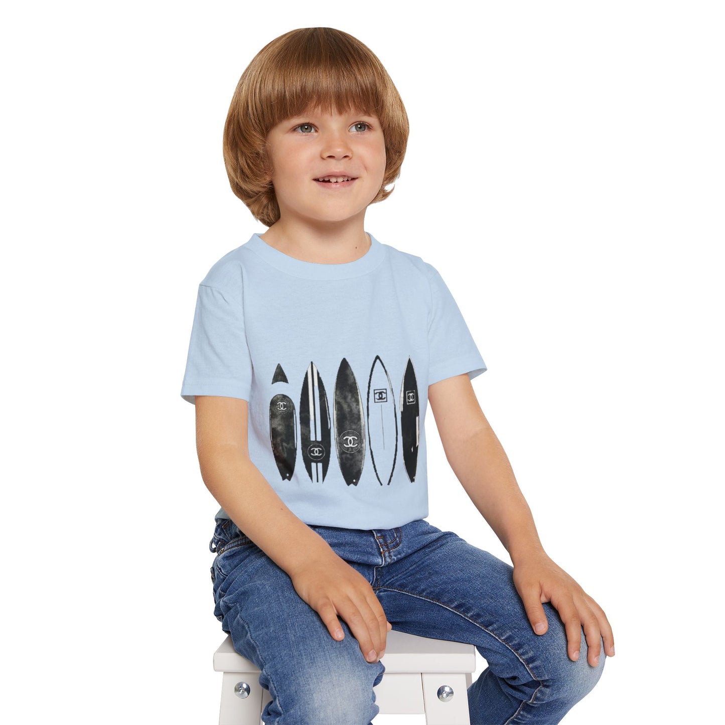 T-Shirt Heavy Cotton™ Toddler surf by Mariu del Campo.