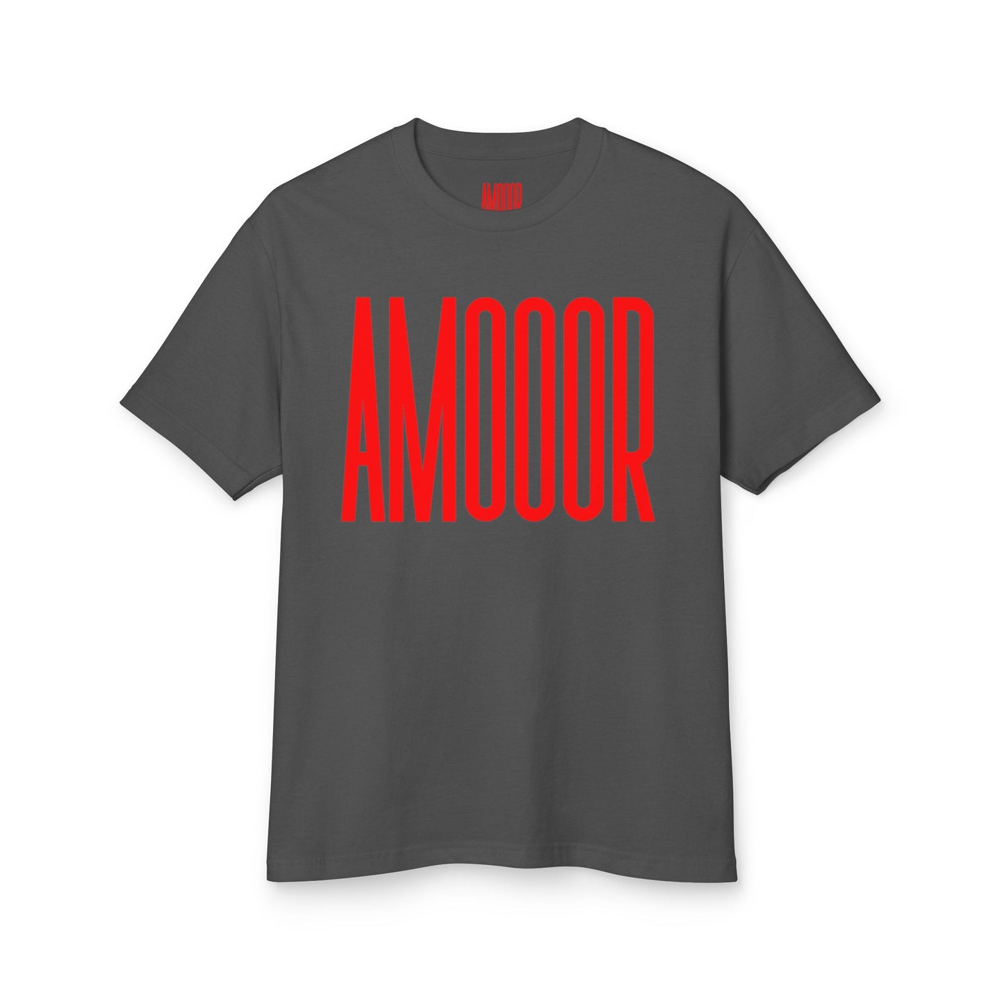 T-Shirt AMOOOR Unisex Heavyweight Cotton Tee by Mariu del Campo.