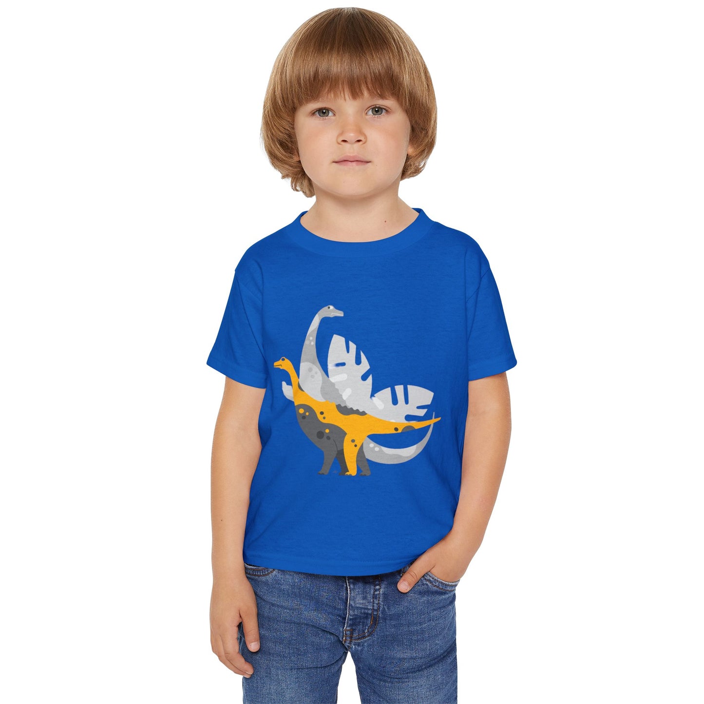 T-Shirt Heavy Cotton™ Toddler Dinosaurs by Mariu del Campo.