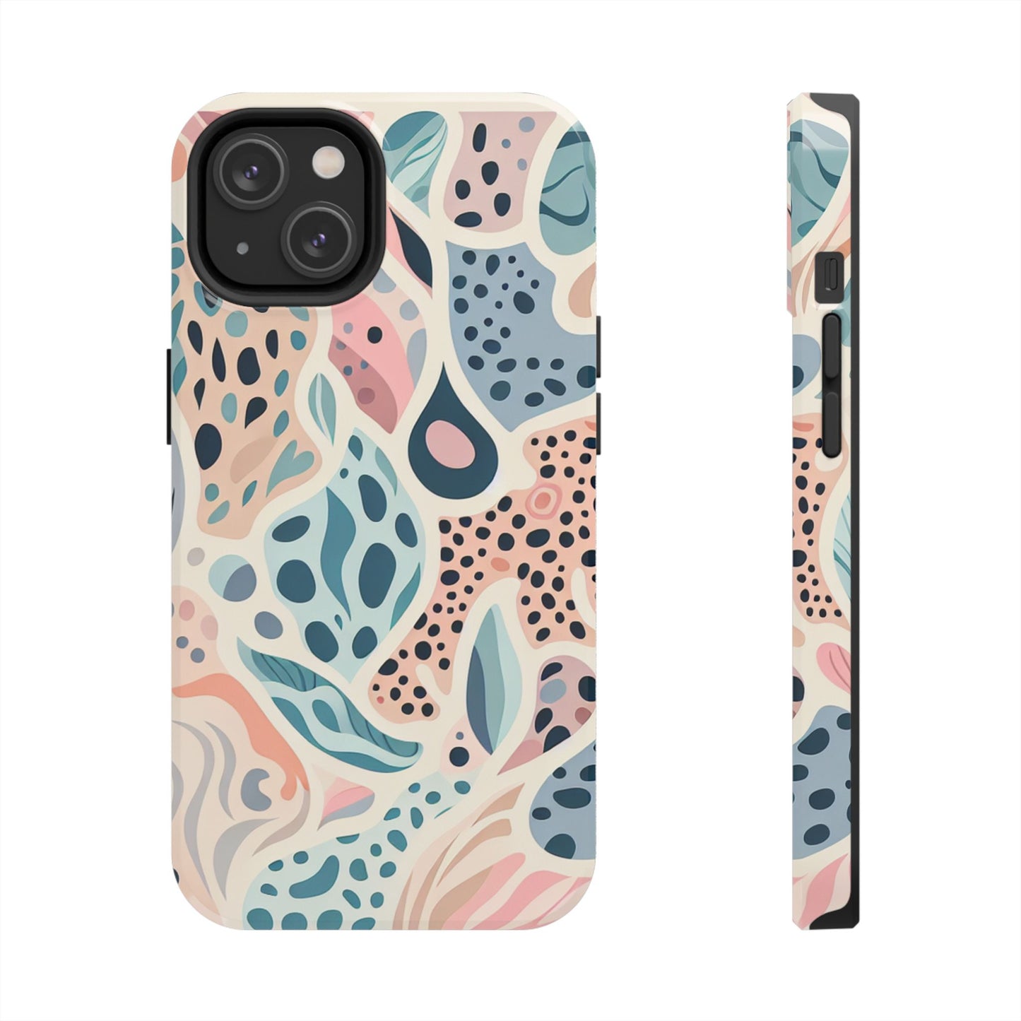 Cases Tough Phone Animal Print - Pastel Design by Mariu del Campo.