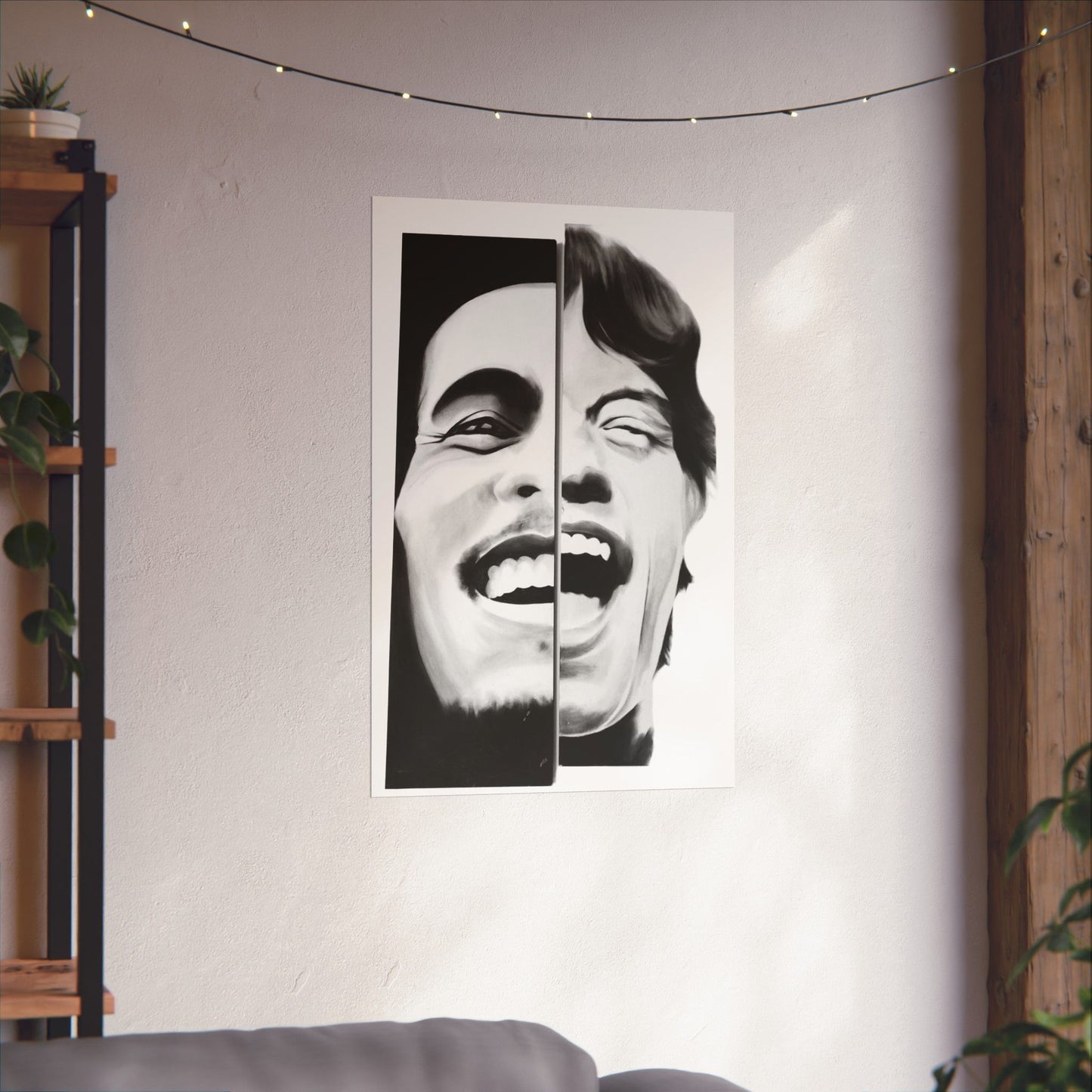 Posters Matte Vertical Bob and Mick by Mariu del Campo.