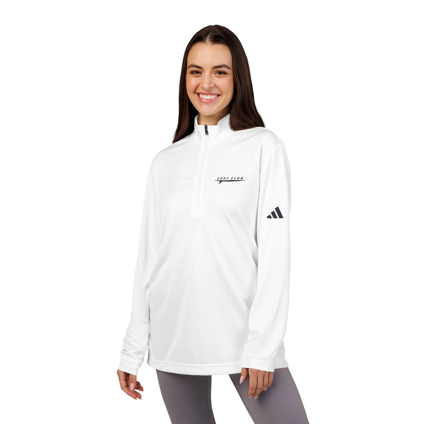 adidas® Quarter-Zip Performance Pullover Surf Club by Mariu del Campo.