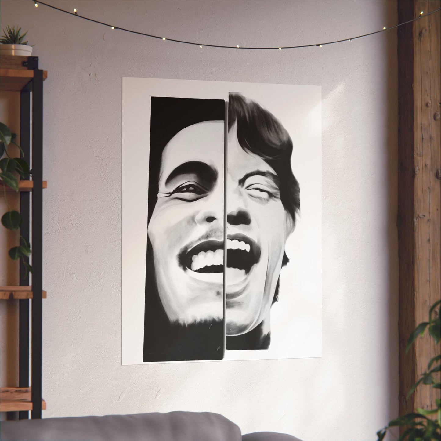 Posters Matte Vertical Bob and Mick by Mariu del Campo.