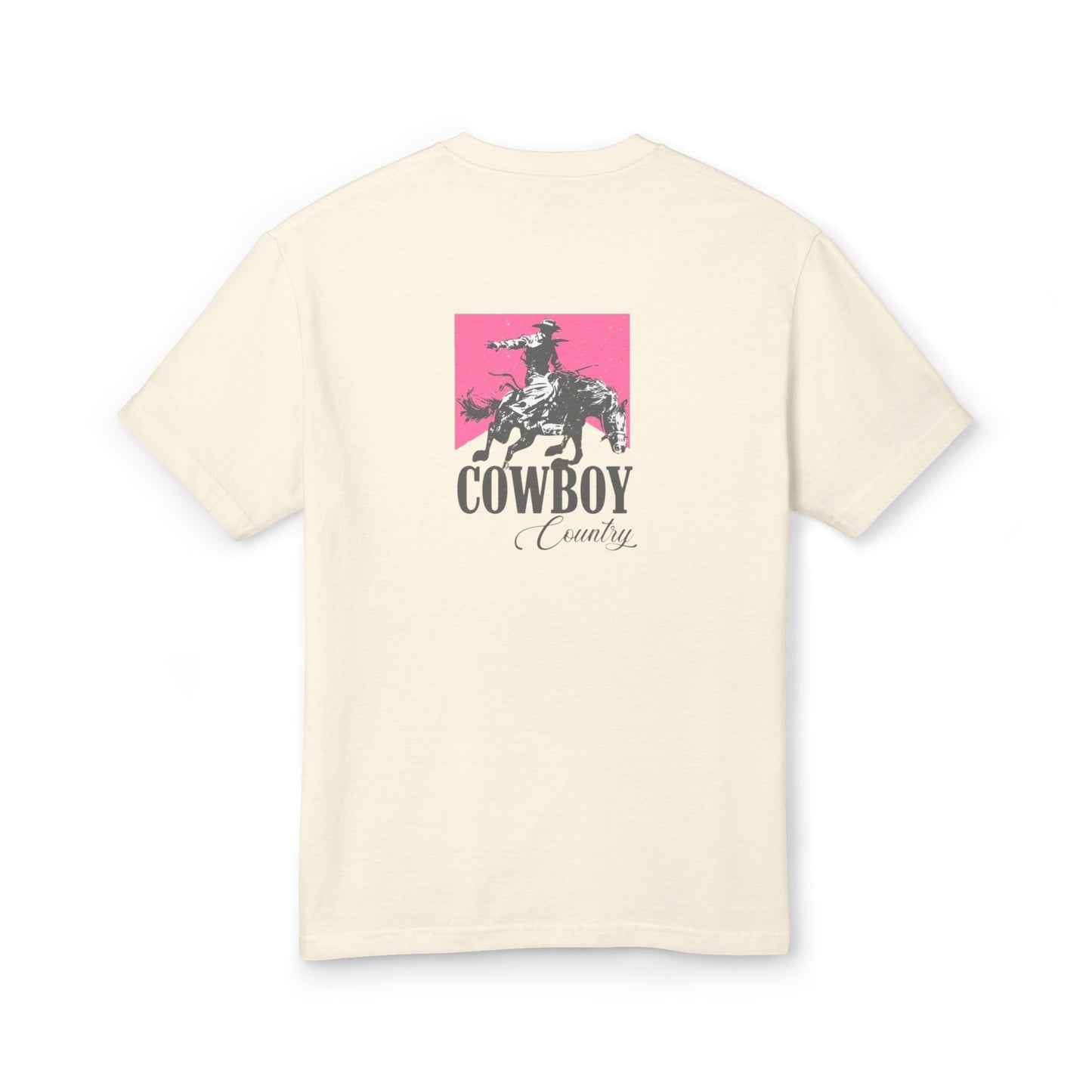 T-Shirt Unisex Cotton CowBoy by Mariu del Campo.