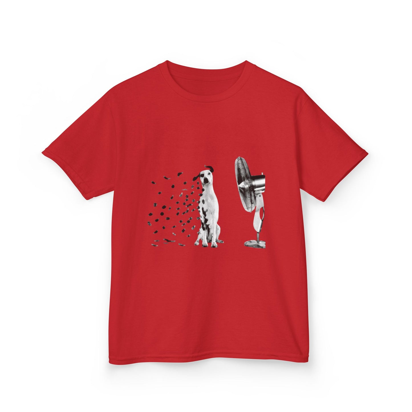 T- Shirt Kids Cotton Dalmata's fan by Mariu del Campo.