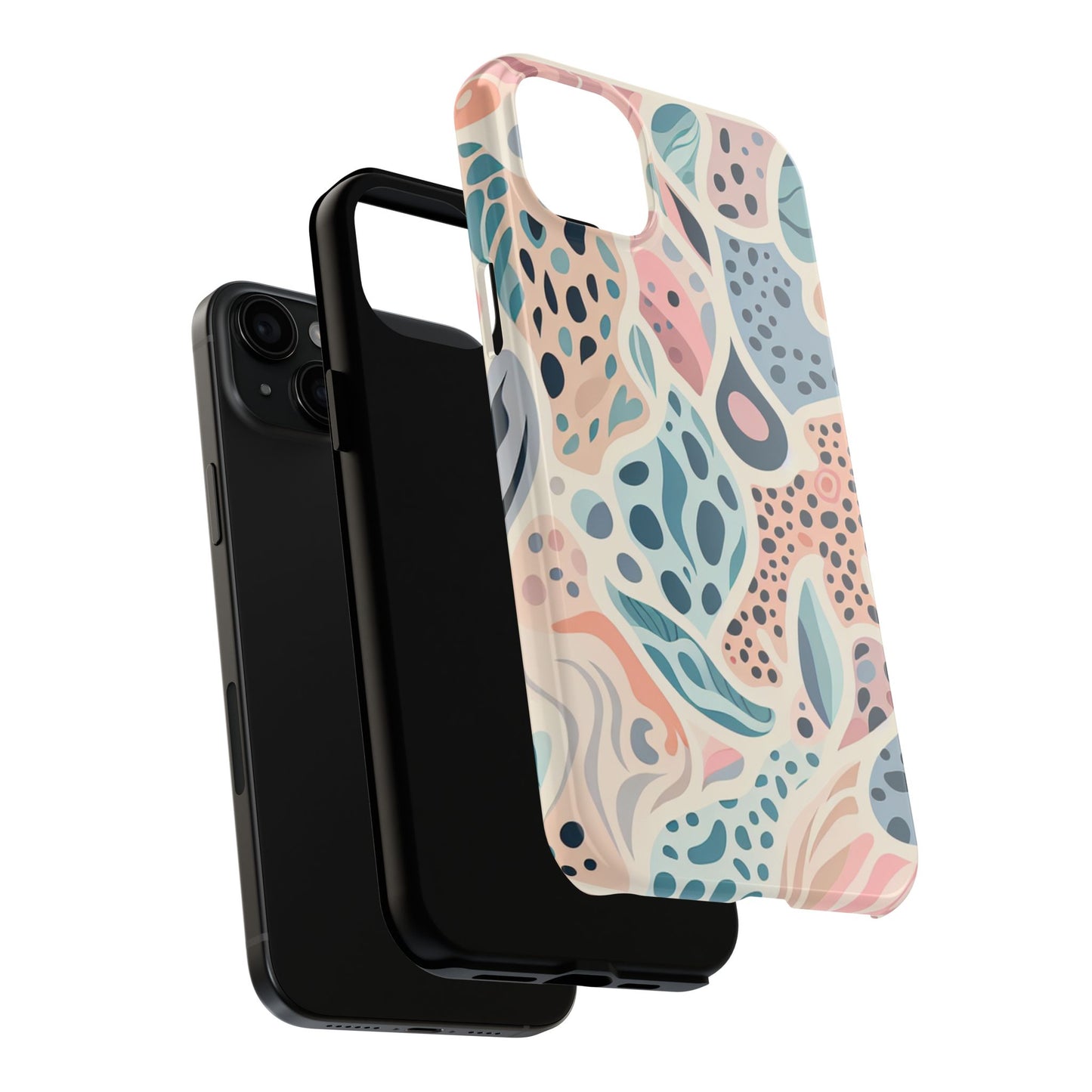 Cases Tough Phone Animal Print - Pastel Design by Mariu del Campo.