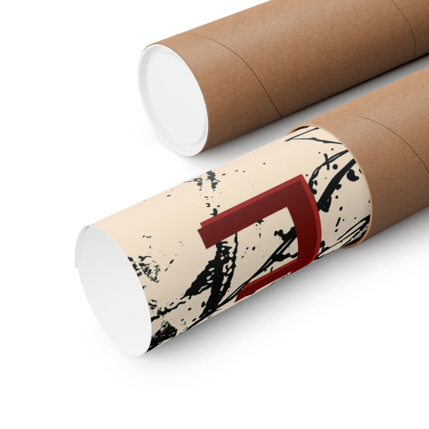 Posters Matte Vertical Love Paint by Mariu del Campo.