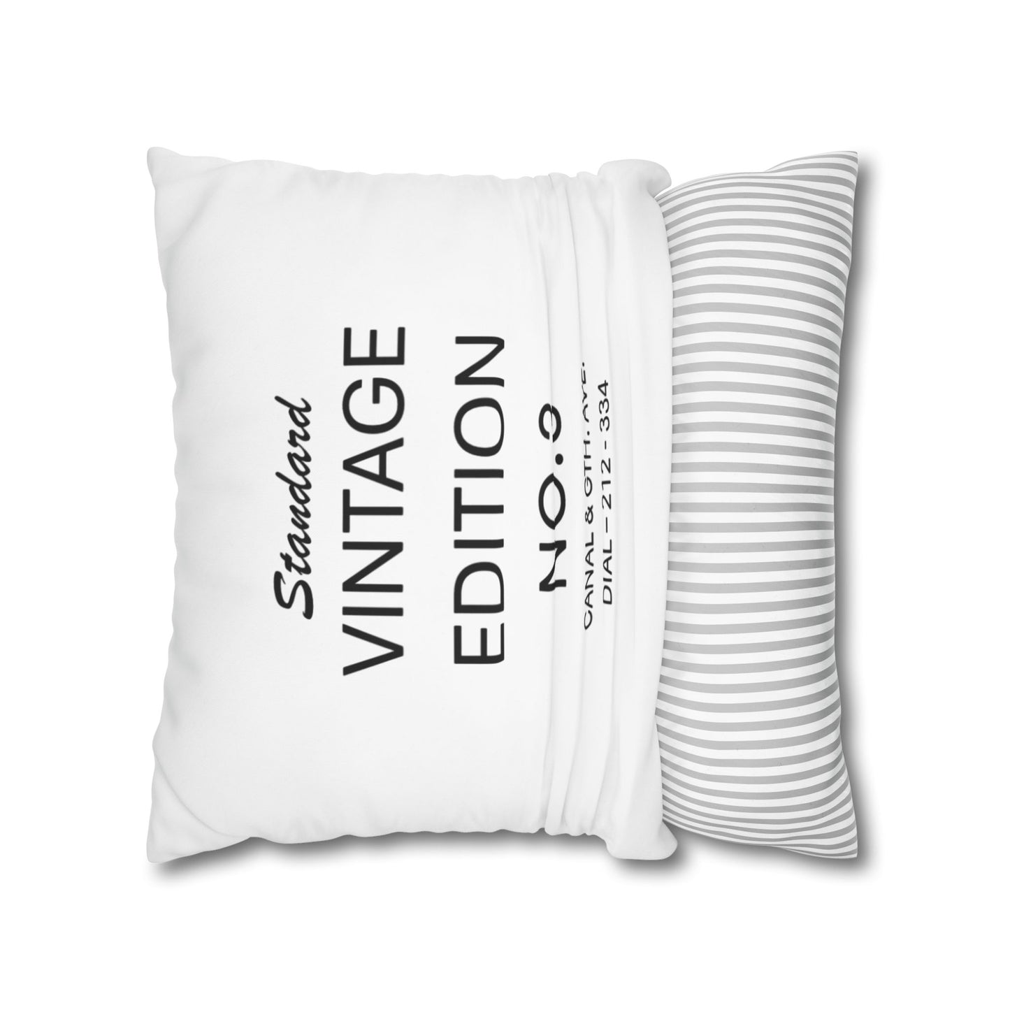 Pillowcase Square Poly Canvas standard by Mariu del Campo.