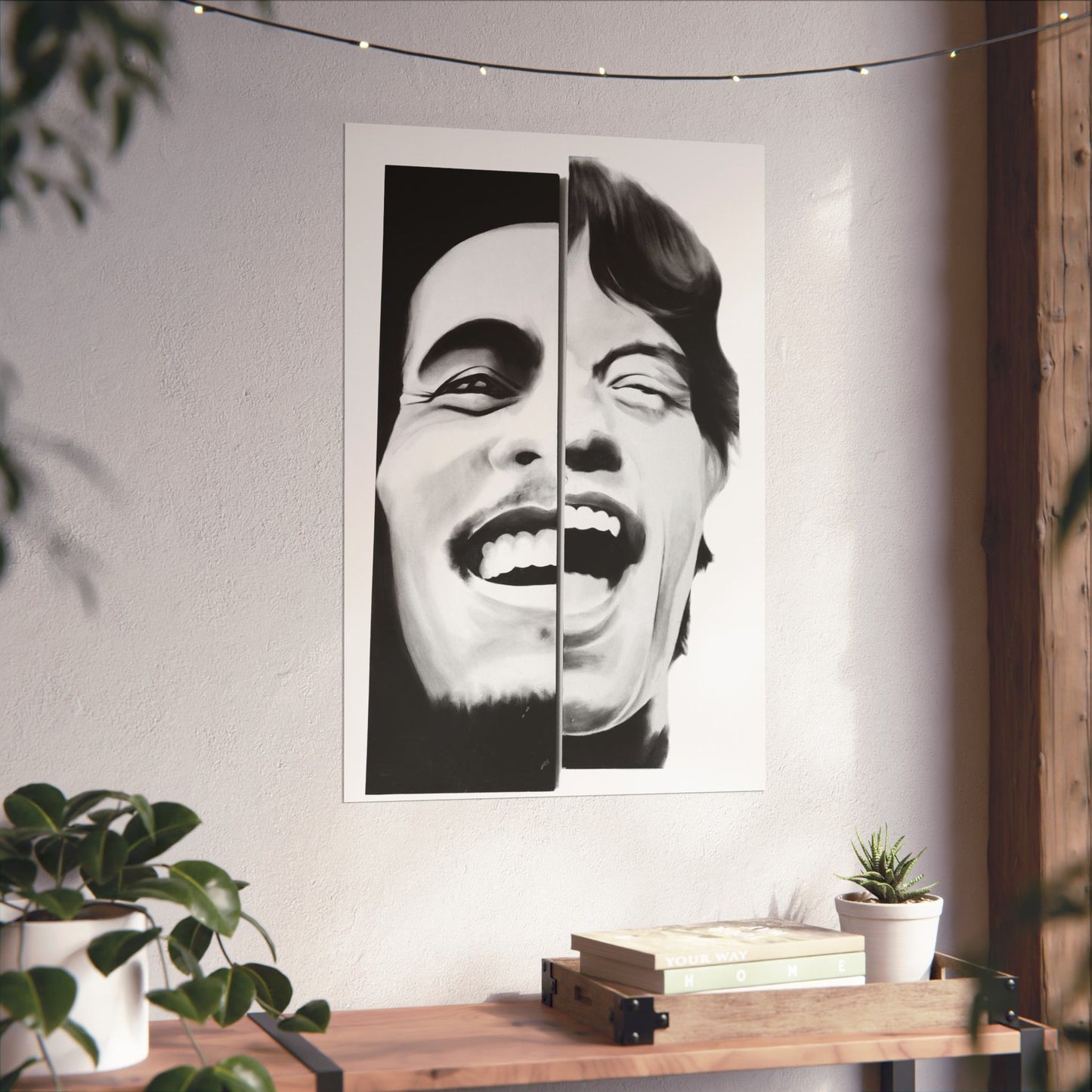 Posters Matte Vertical Bob and Mick by Mariu del Campo.