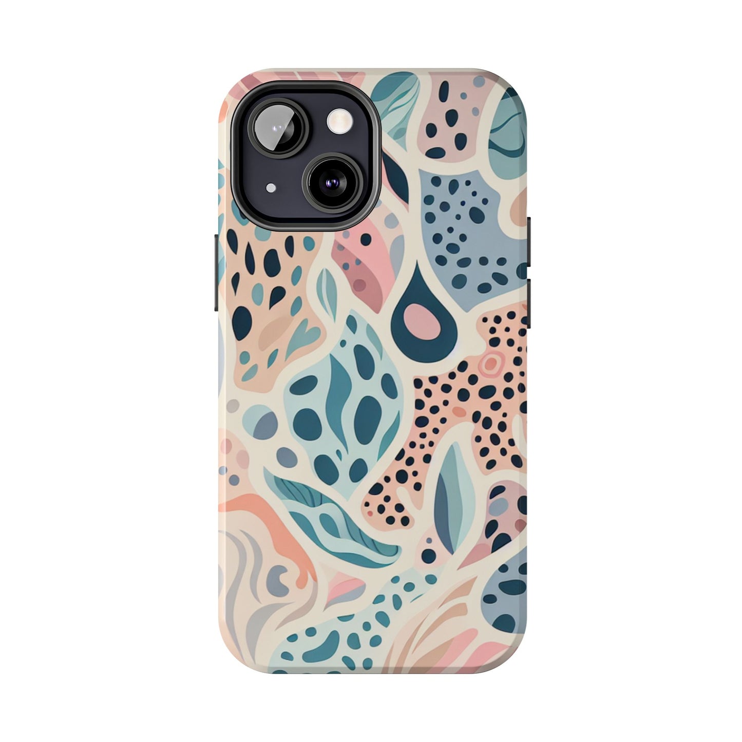 Cases Tough Phone Animal Print - Pastel Design by Mariu del Campo.