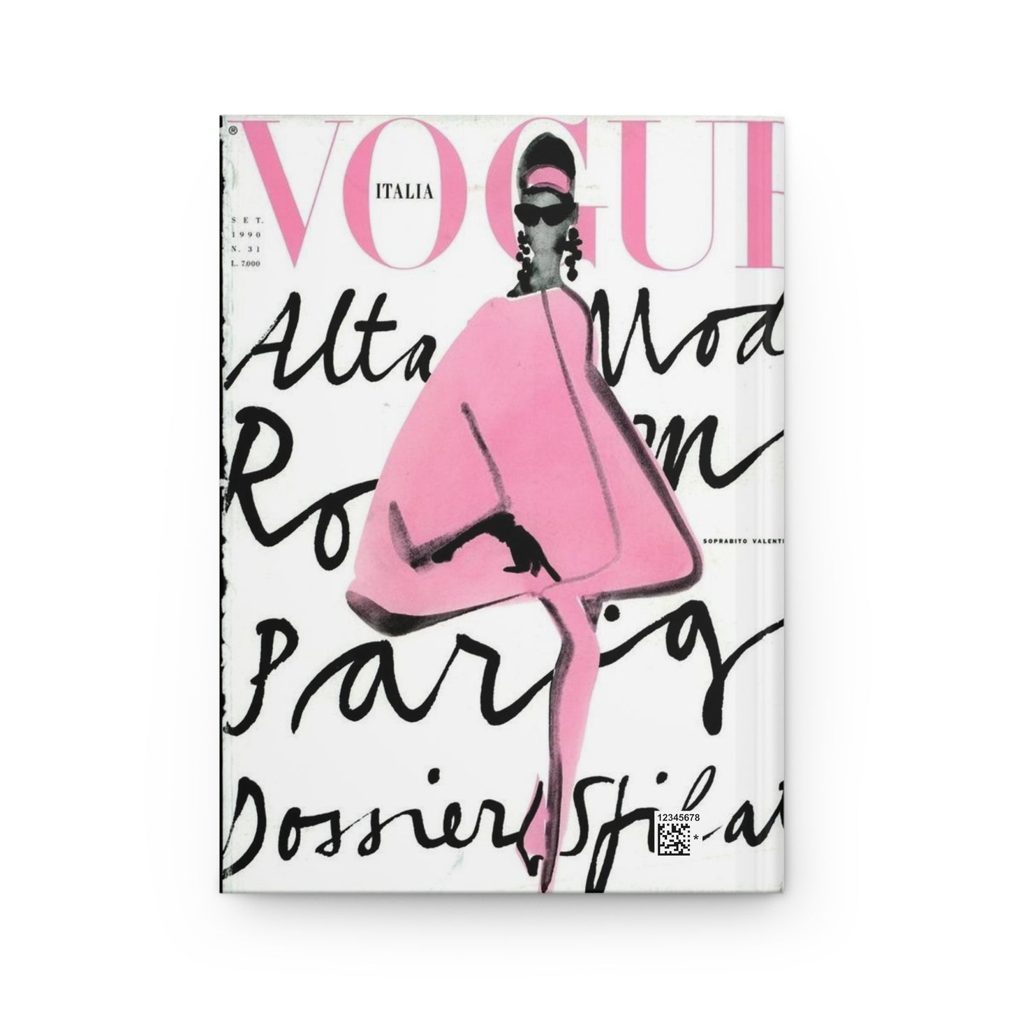 Journal Hardcover Matte Vogue by Mariu del Campo.