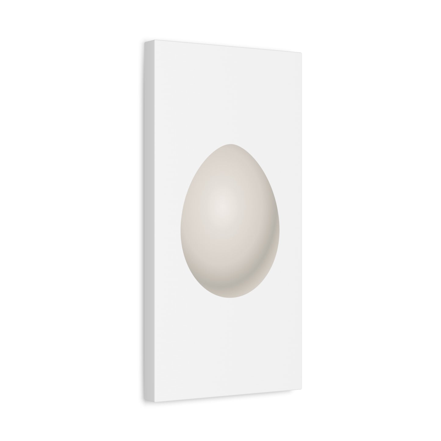Canvas Matte, Stretched, 1.25" egg by Mariu del Campo.