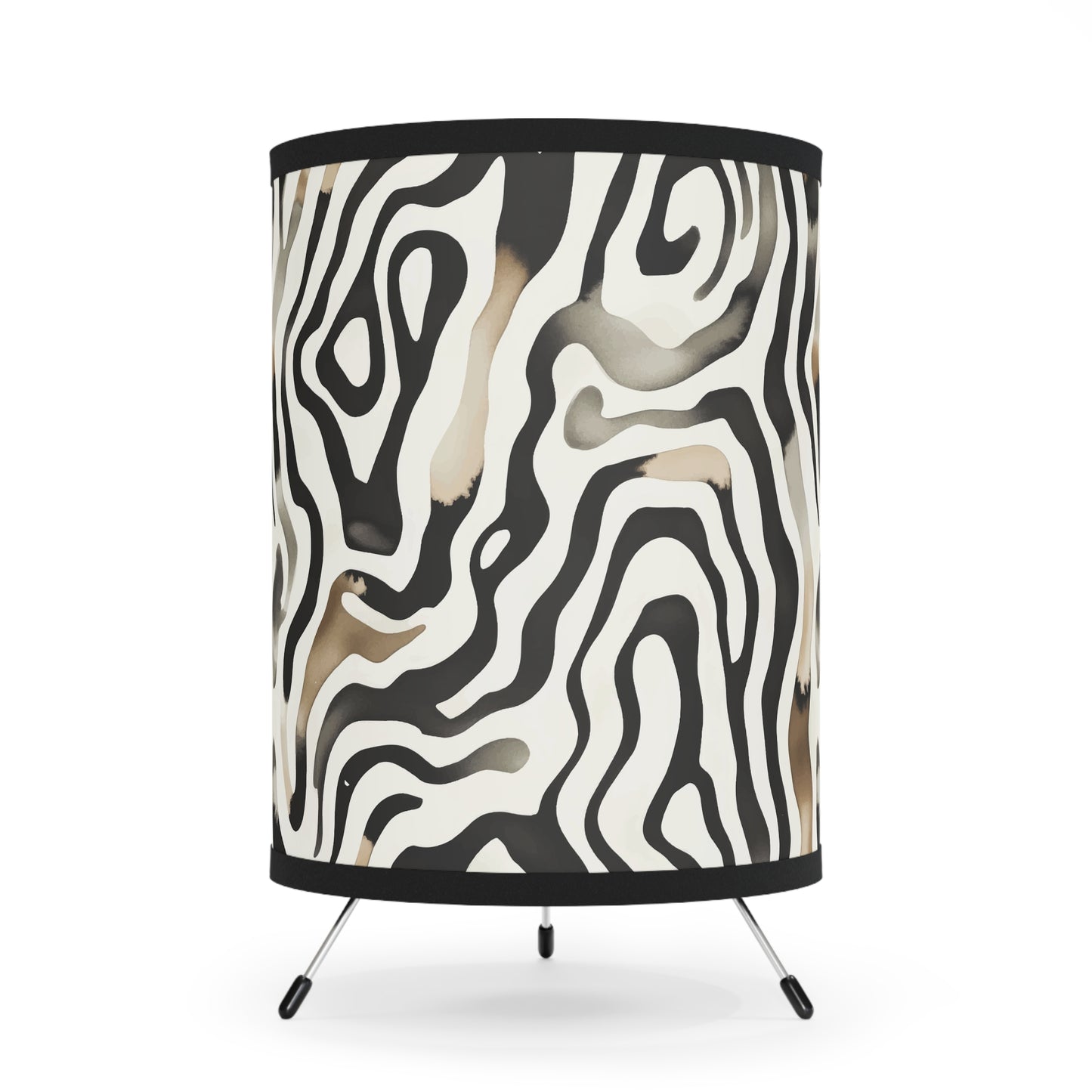 Tripod Lamp African Wild by Mariu del Campo.