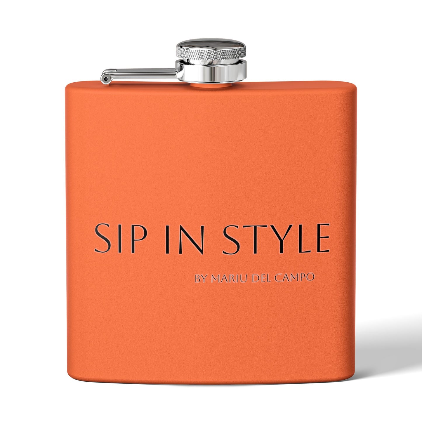 Steel Flask Sip in Style by Mariu del Campo.