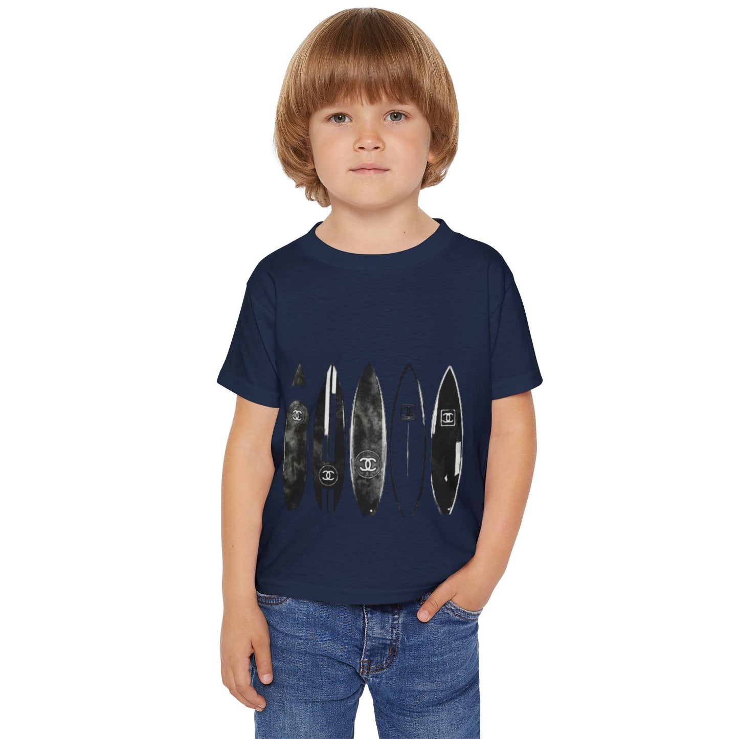 T-Shirt Heavy Cotton™ Toddler surf by Mariu del Campo.