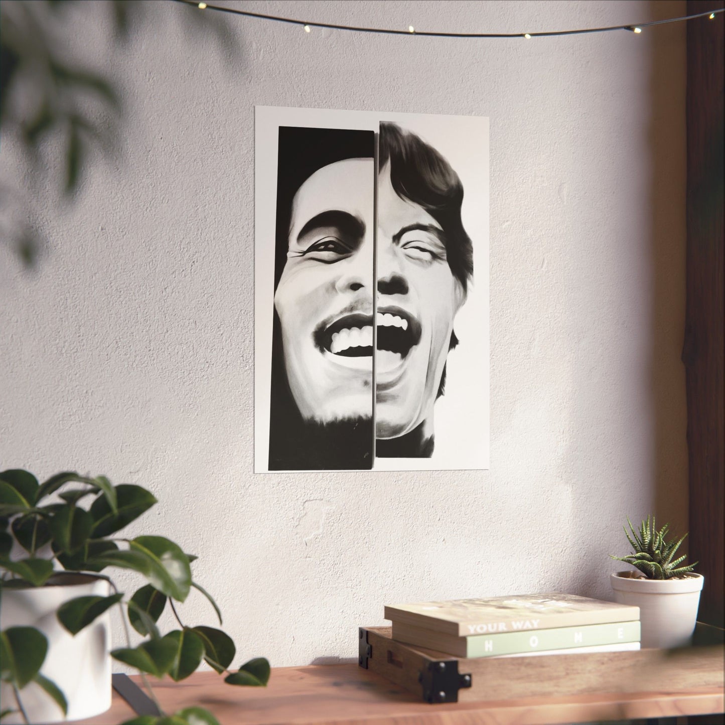 Posters Matte Vertical Bob and Mick by Mariu del Campo.