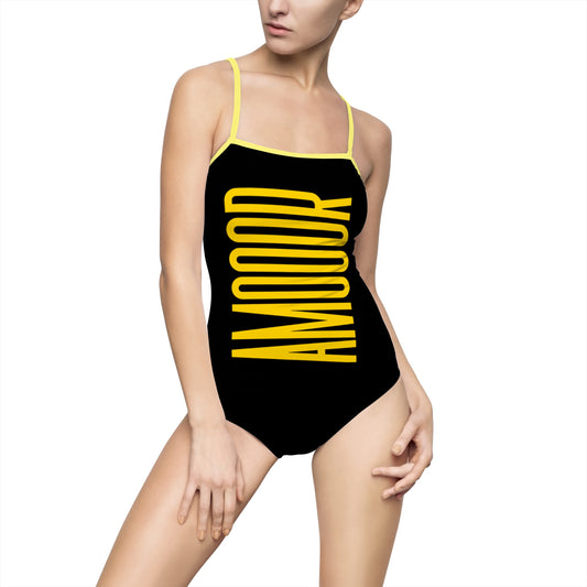 Swimsuit Women's AMOOOR by Mariu del Campo — yellow option