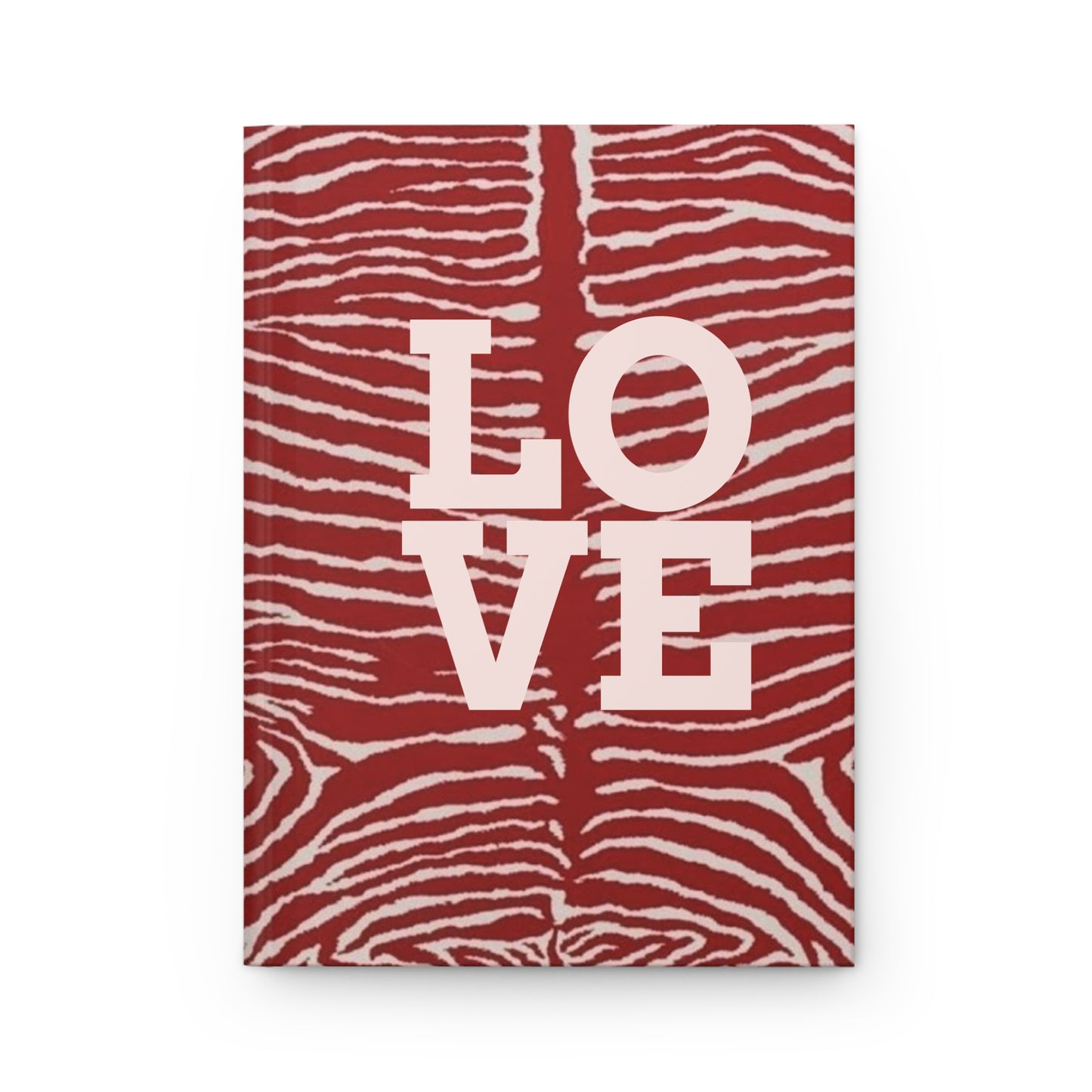 Journal Hardcover Matte zebra by Mariu del Campo.