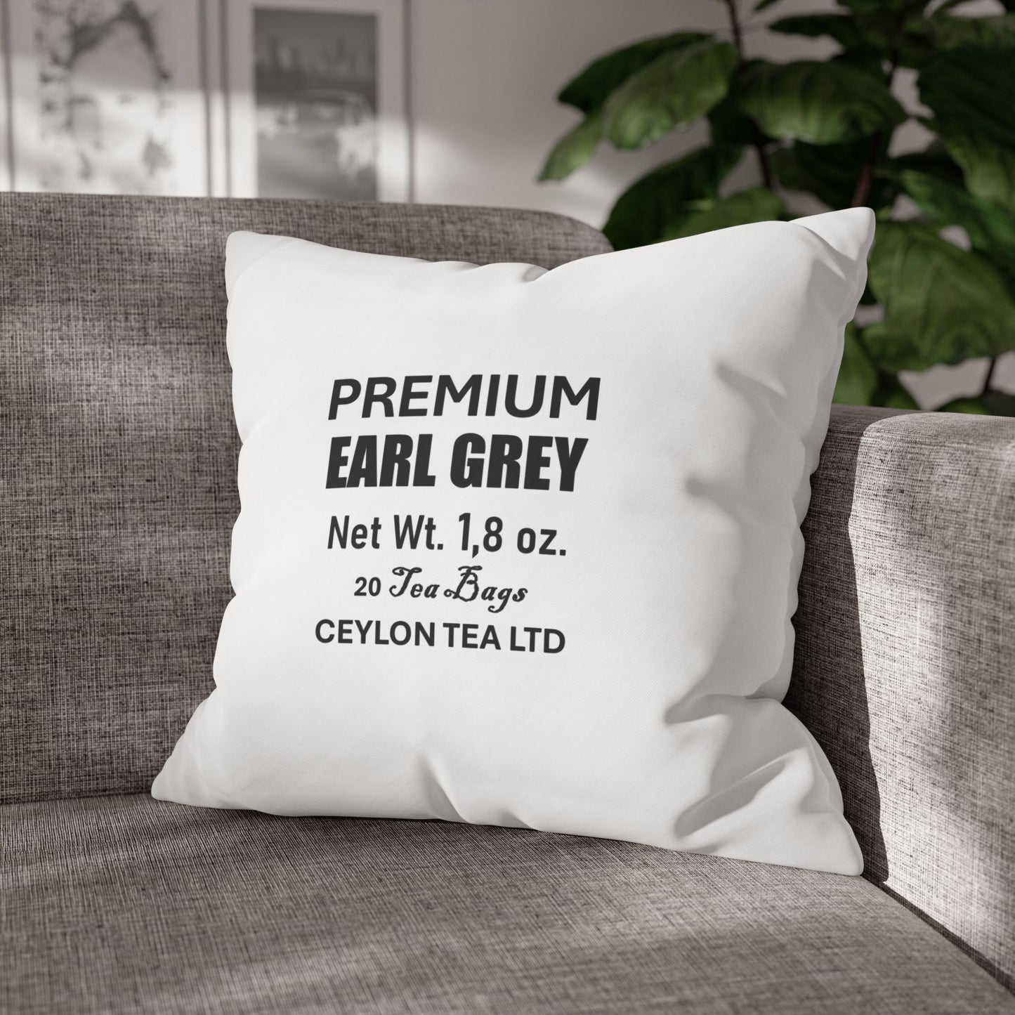 Pillowcase Square Poly Canvas premium by Mariu del Campo.