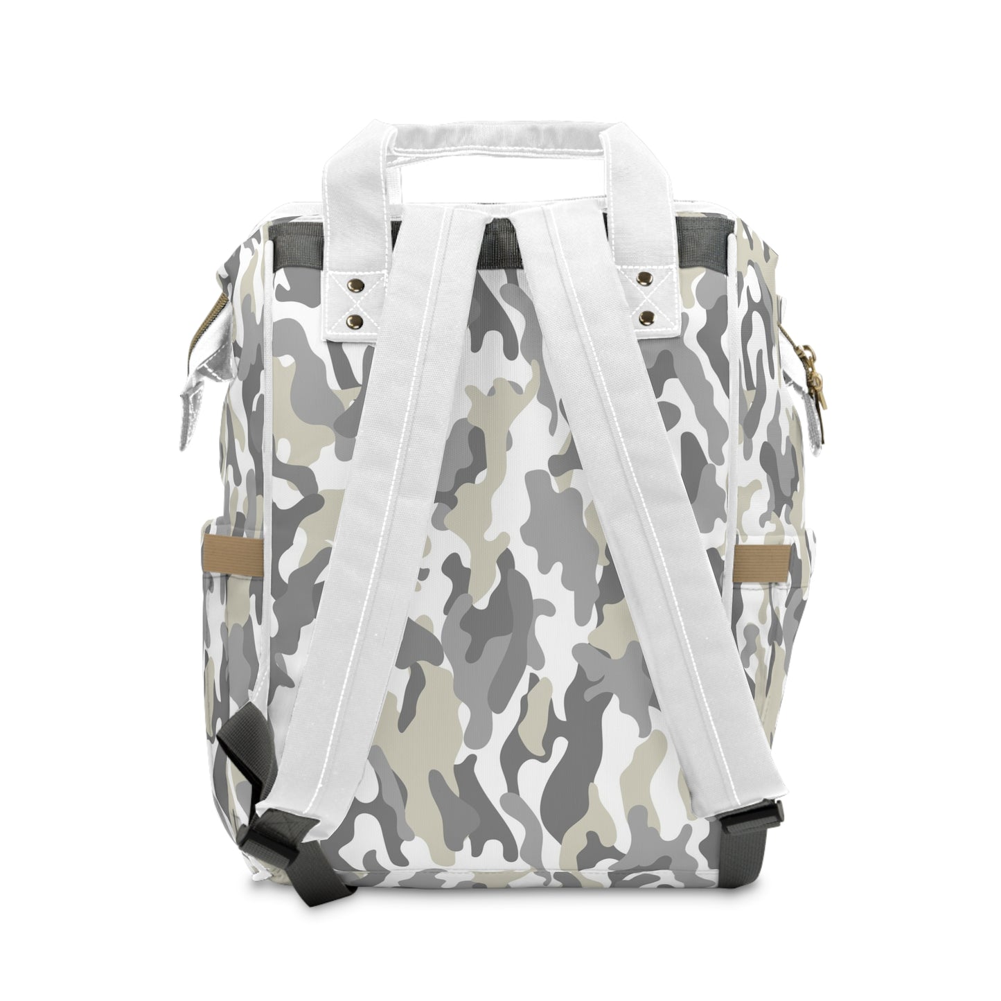 Backpack Multifunctional Diaper Camo by Mariu del Campo.