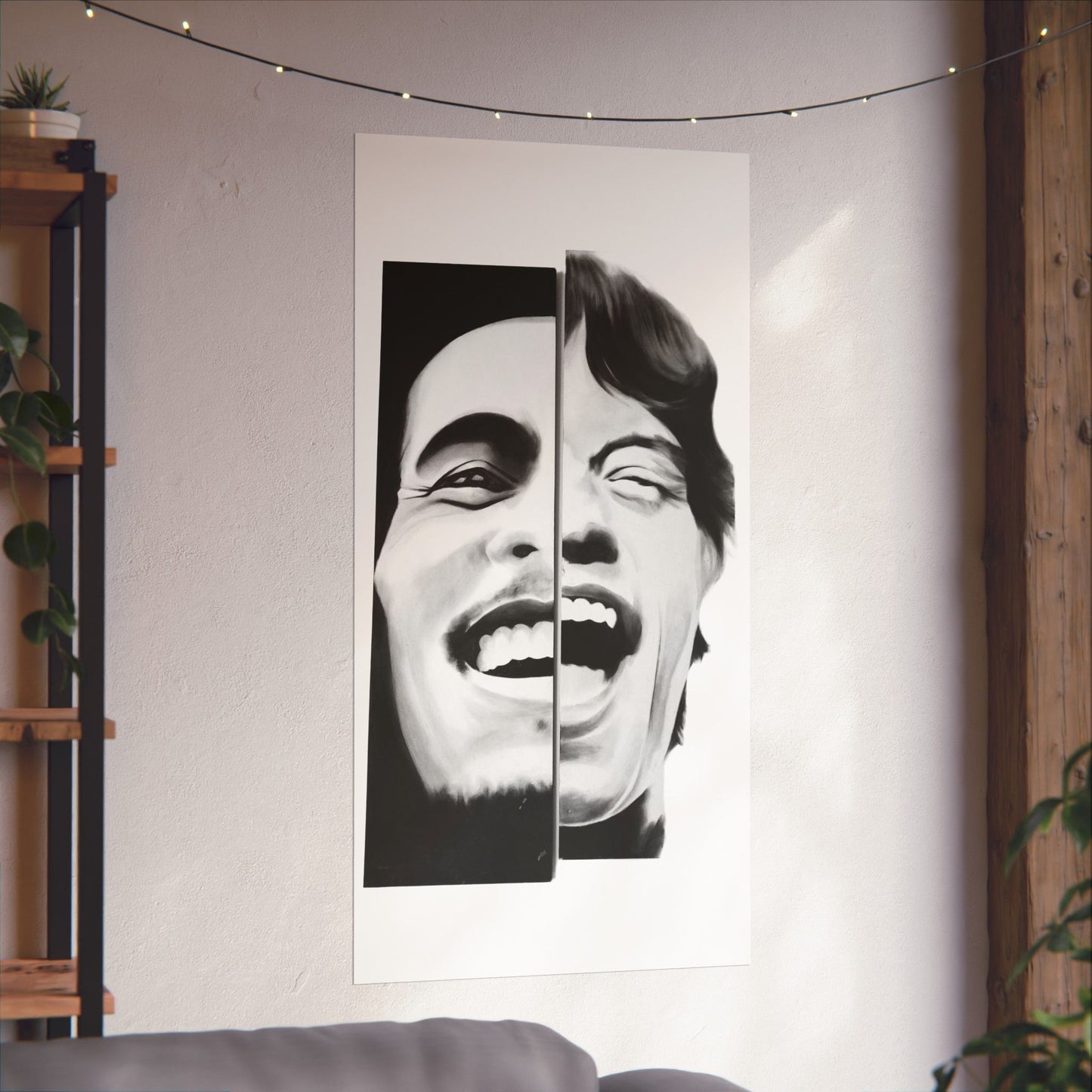 Posters Matte Vertical Bob and Mick by Mariu del Campo.