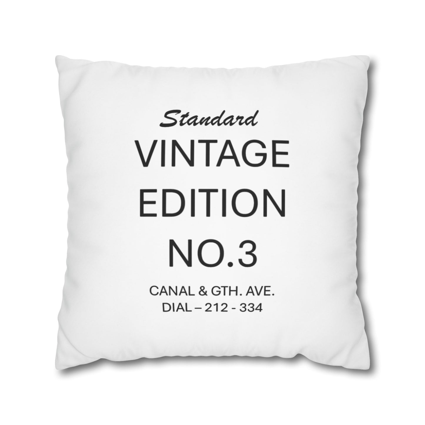 Pillowcase Square Poly Canvas standard by Mariu del Campo.