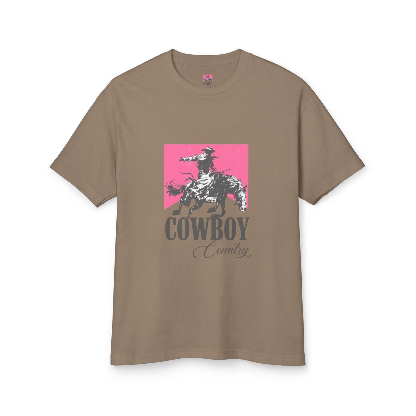 T-Shirt Unisex Cotton CowBoy by Mariu del Campo.