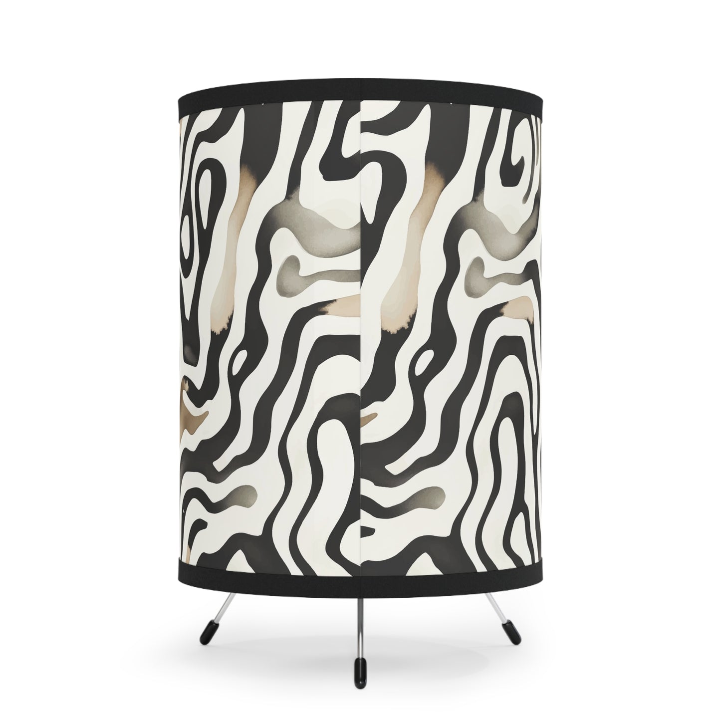 Tripod Lamp African Wild by Mariu del Campo.