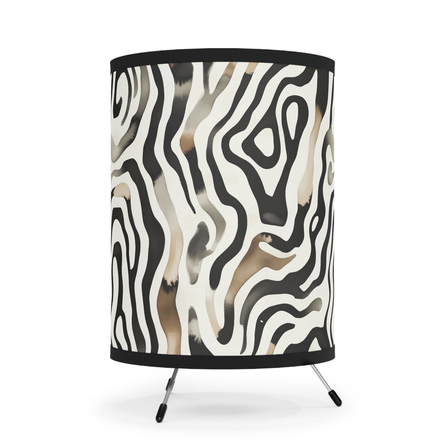Tripod Lamp African Wild by Mariu del Campo.