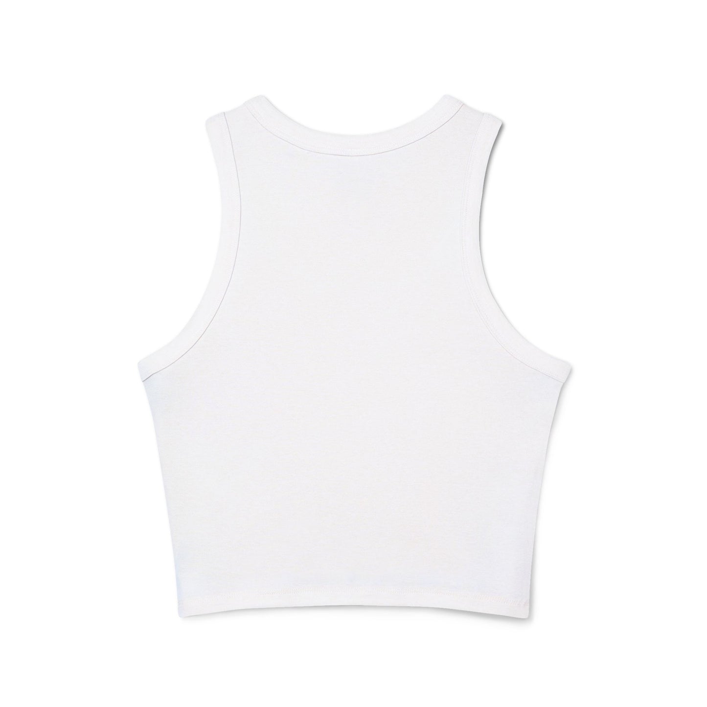Top Women's Micro Rib Racer Tank rock star by Mariu del Campo.