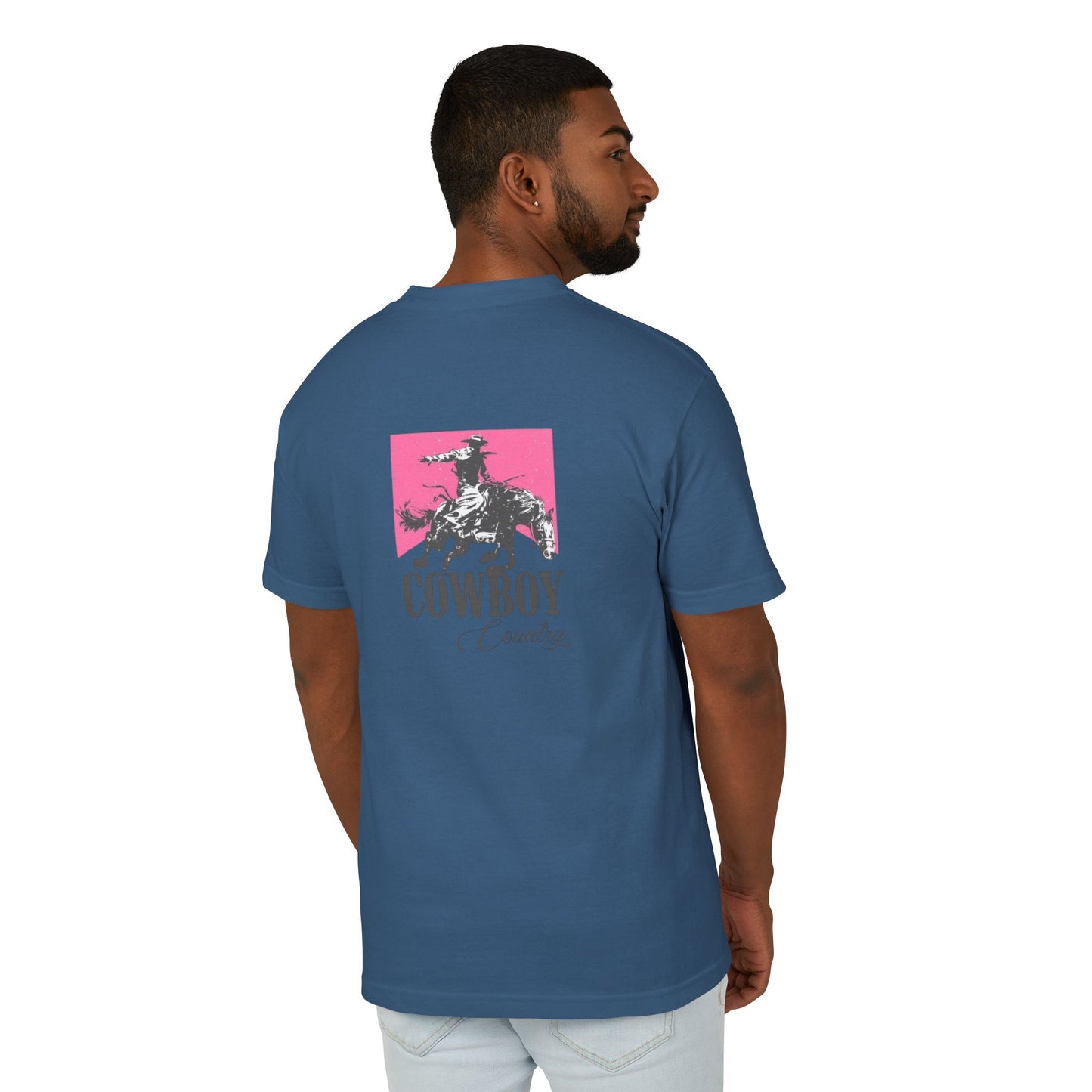 T-Shirt Unisex Cotton CowBoy by Mariu del Campo.