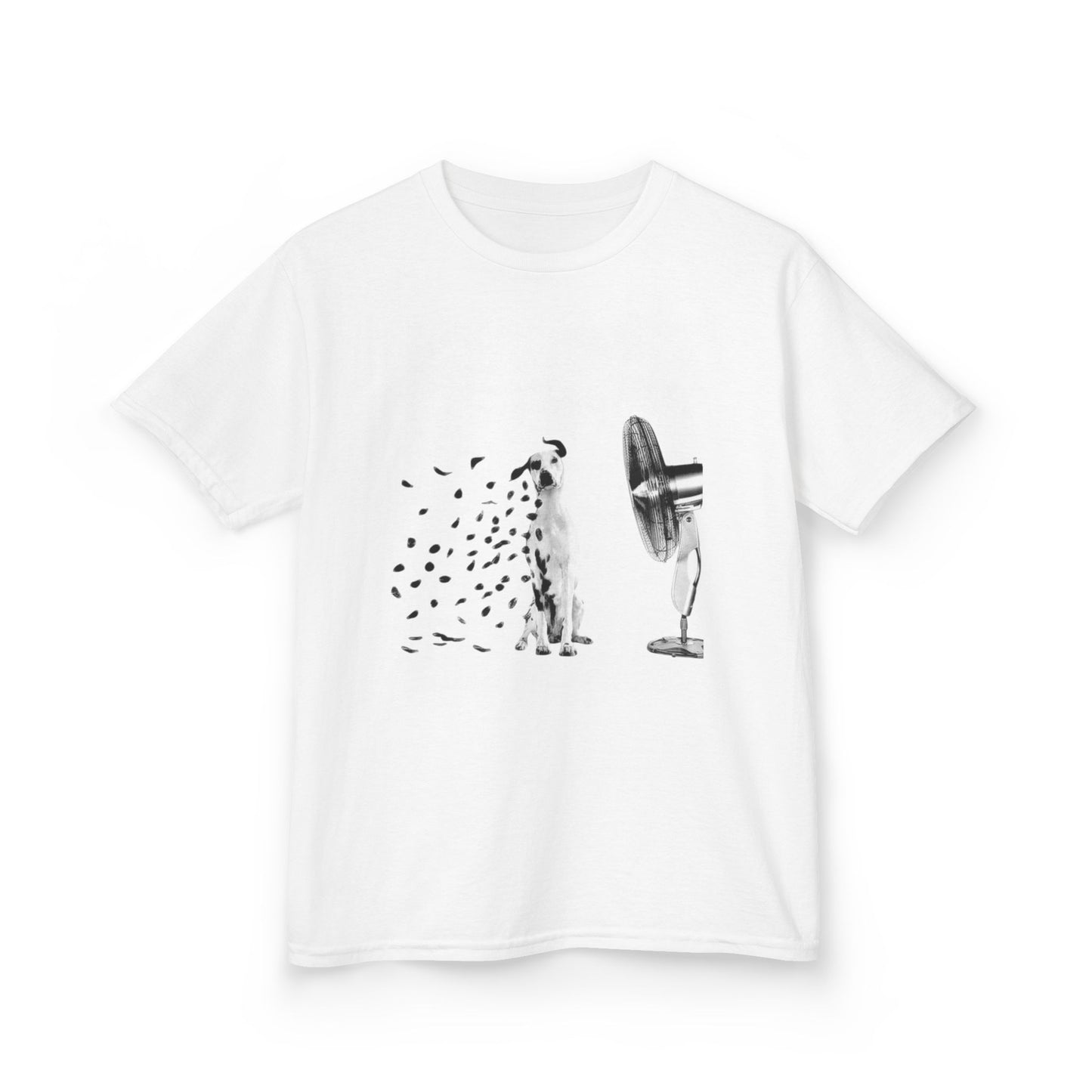 T- Shirt Kids Cotton Dalmata's fan by Mariu del Campo.
