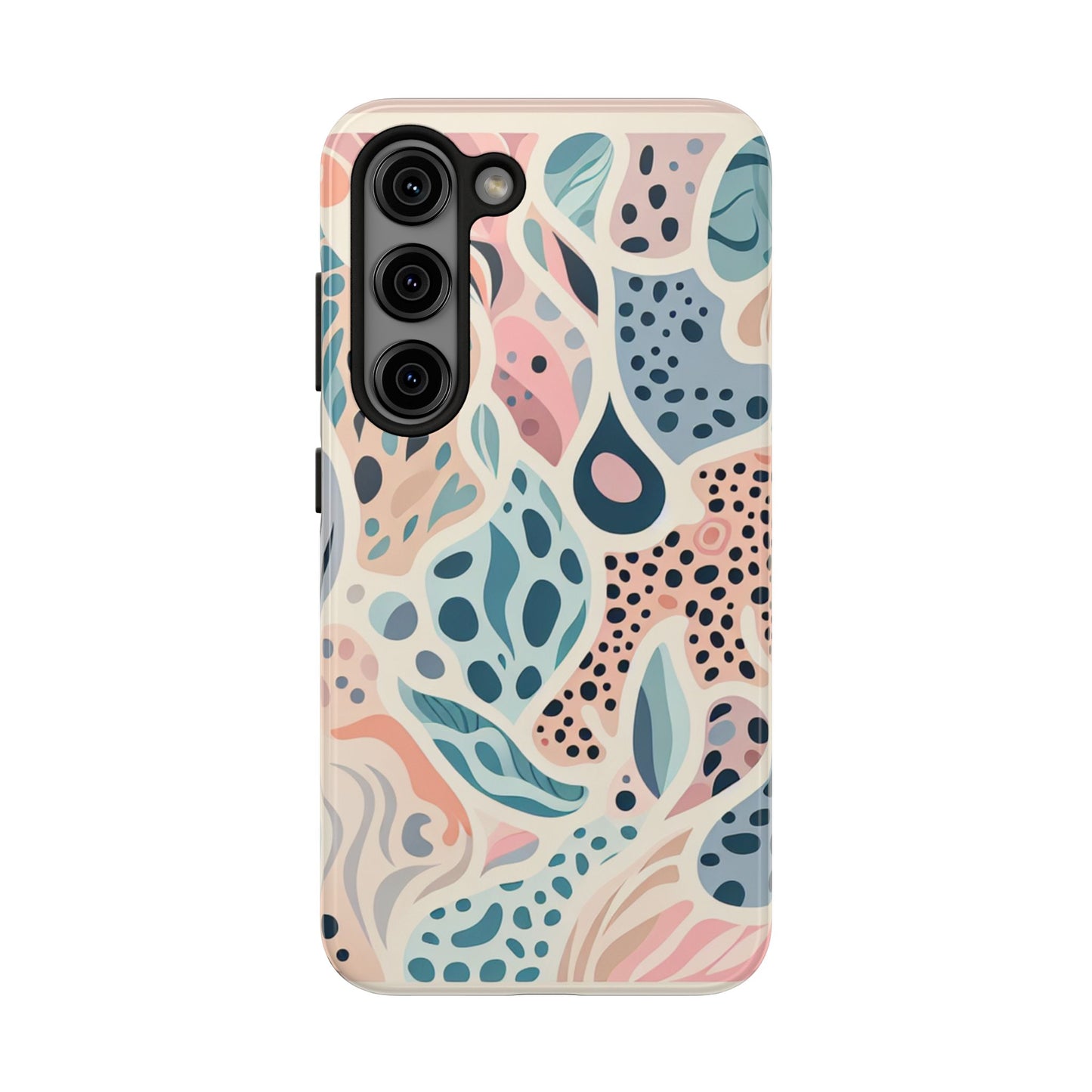 Cases Tough Phone Animal Print - Pastel Design by Mariu del Campo.