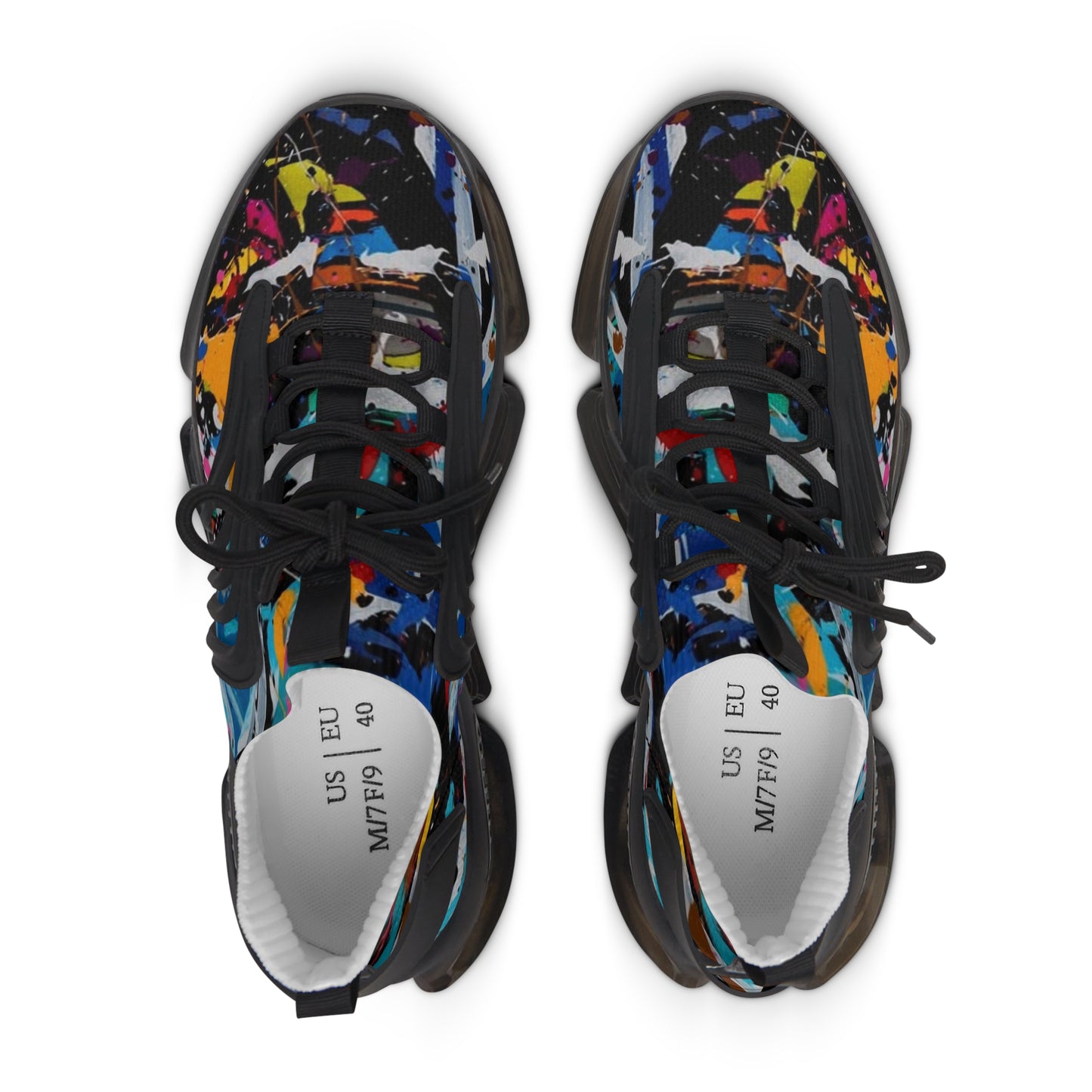 Sneakers Women's Mesh paint by Mariu del Campo.