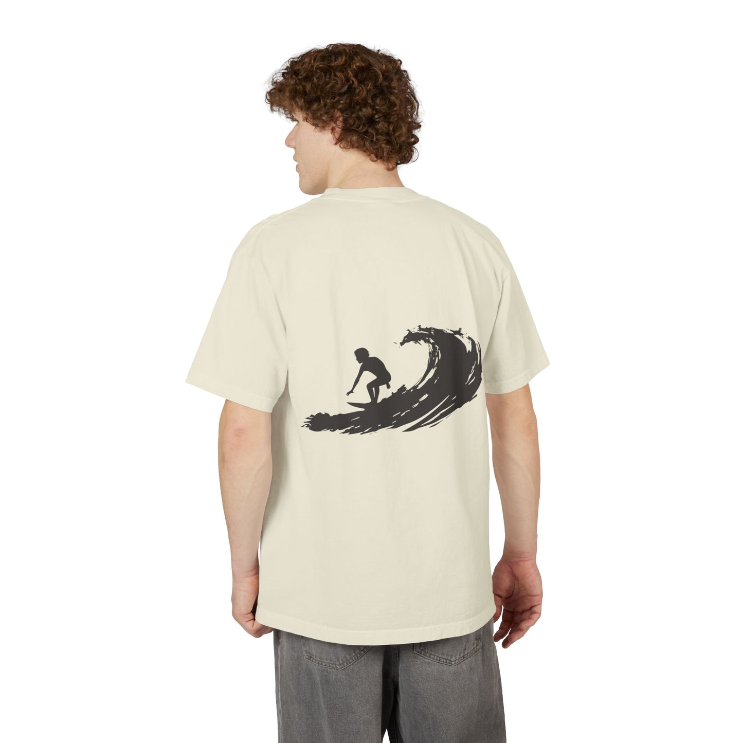 T-Shirt Surfing Wave Unisex by Mariu del Campo.